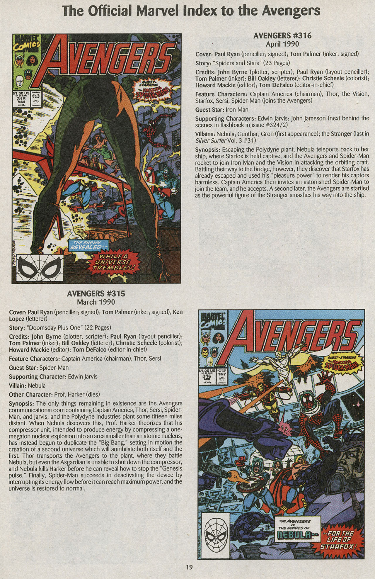 Read online The Official Marvel Index to the Avengers comic -  Issue #6 - 21