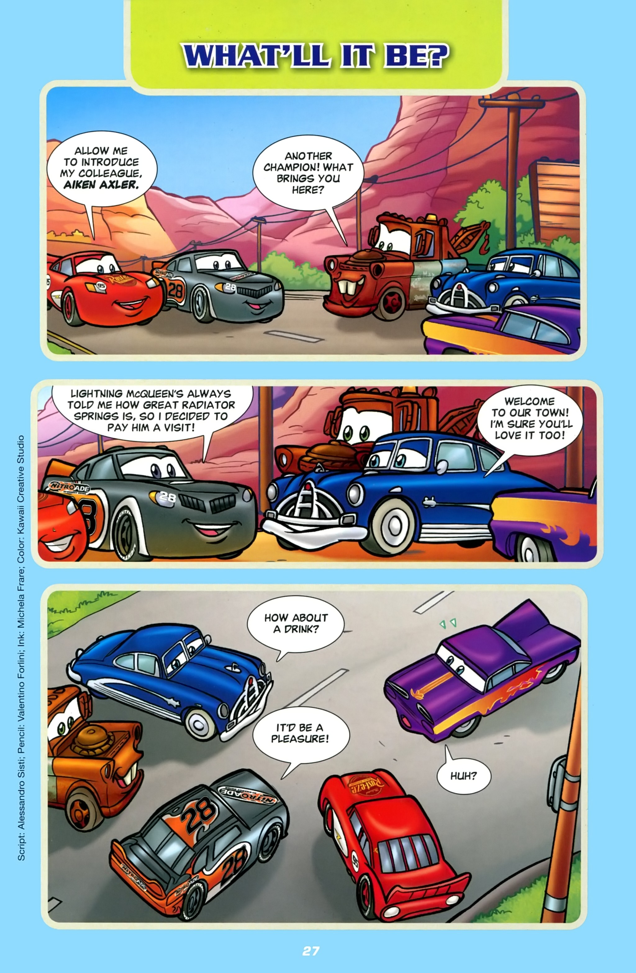 Read online Disney Pixar Cars comic -  Issue # Full - 27