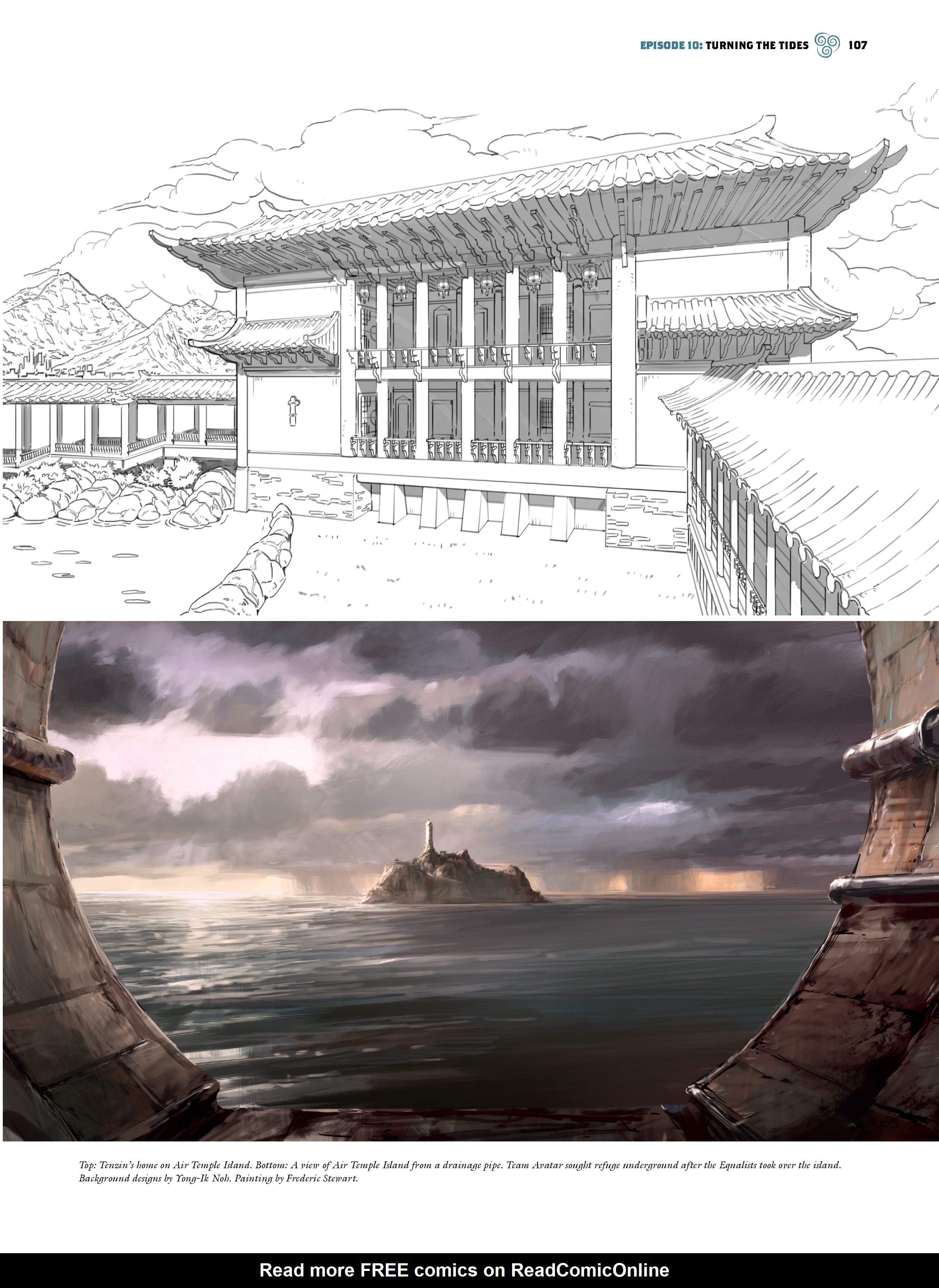 Read online The Legend of Korra: The Art of the Animated Series comic -  Issue # TPB 1 - 97