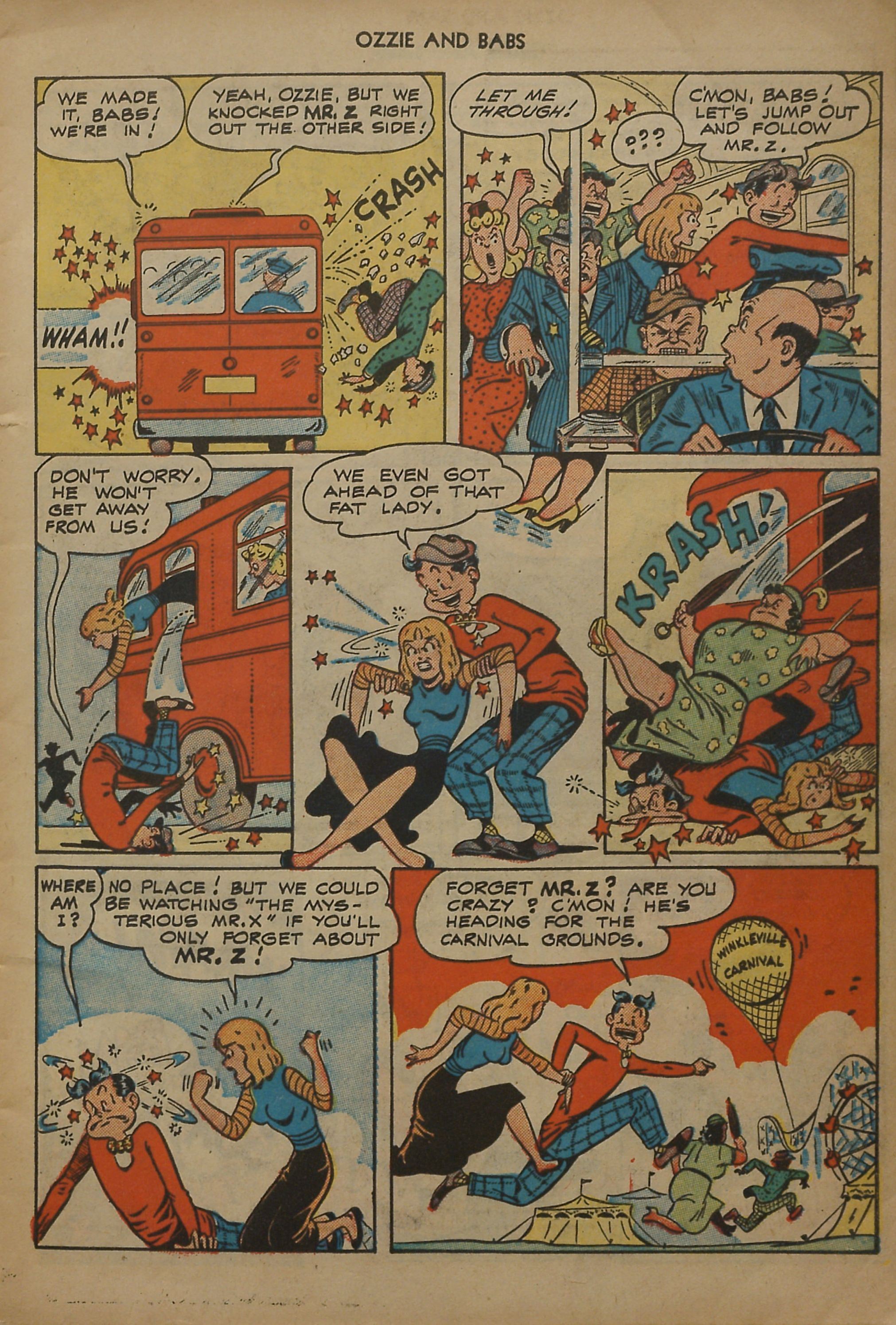 Read online Ozzie And Babs comic -  Issue #5 - 7