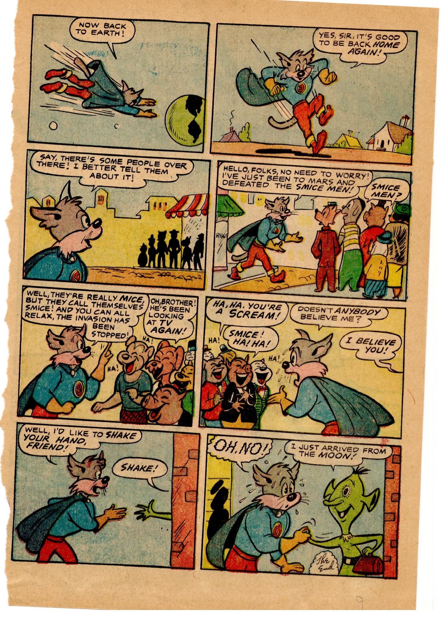 Read online Super Cat comic -  Issue #3 - 9
