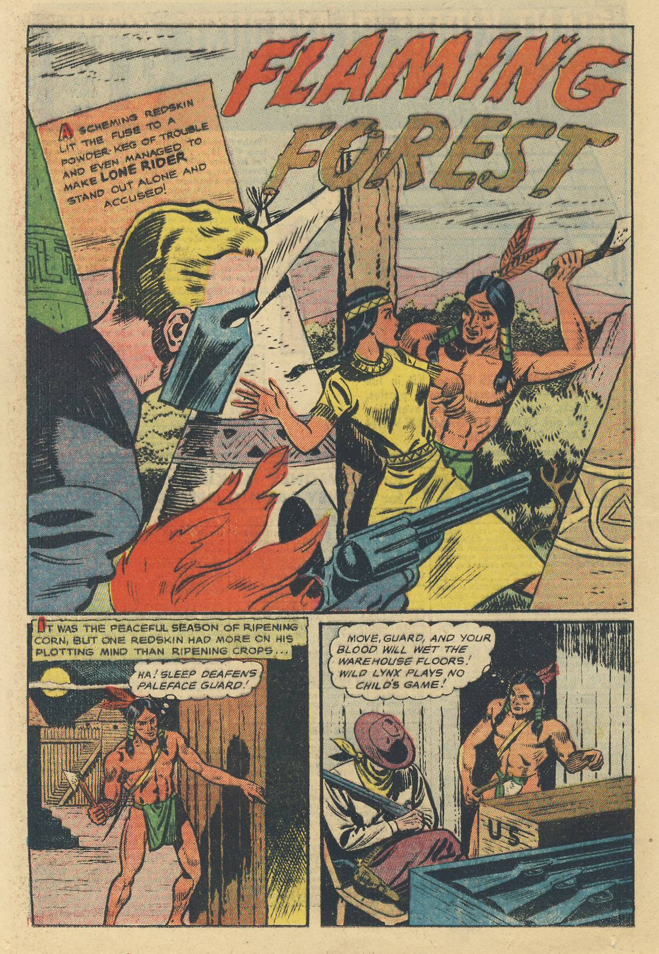 Read online Swift Arrow (1954) comic -  Issue #5 - 12