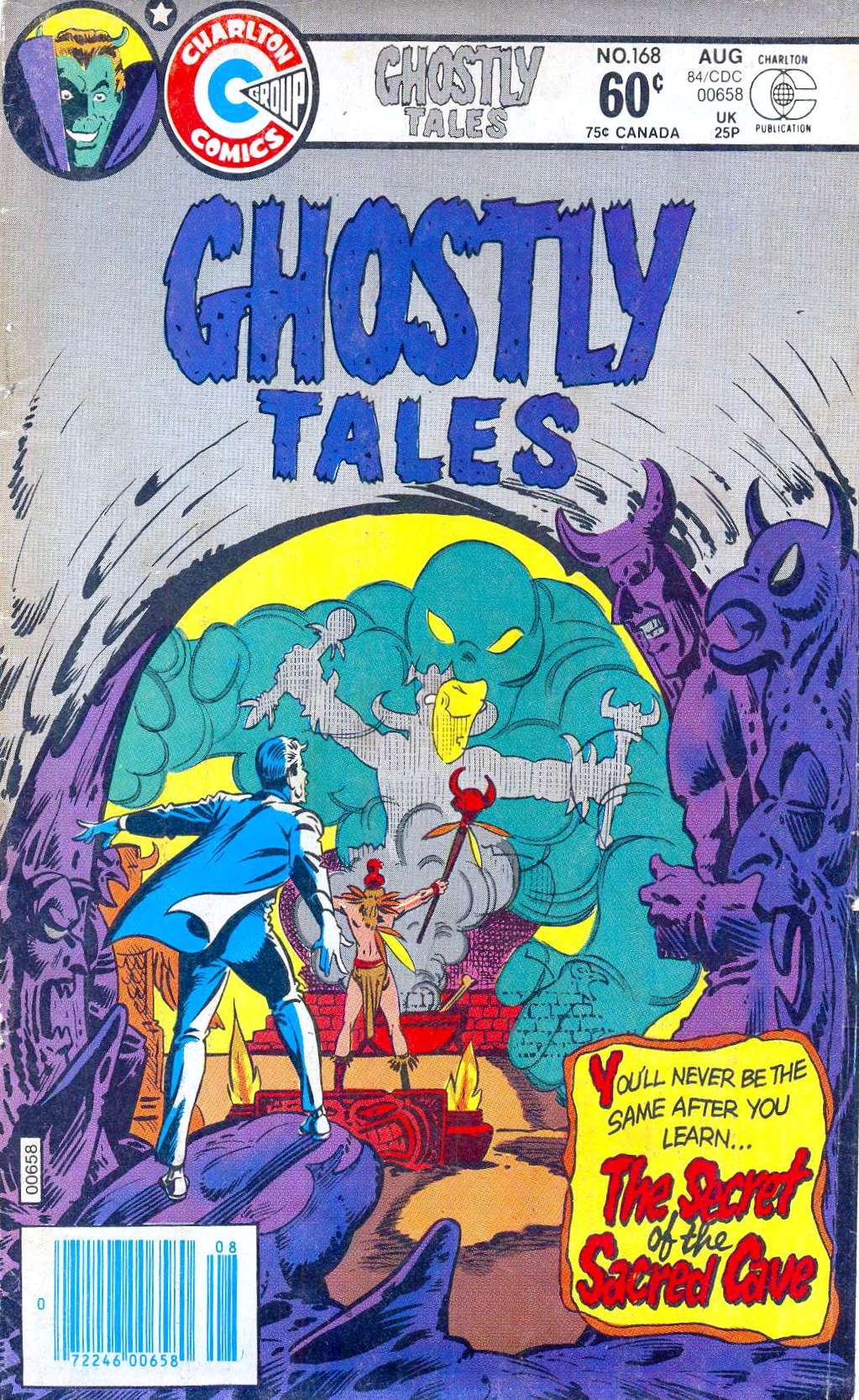 Read online Ghostly Tales comic -  Issue #168 - 1