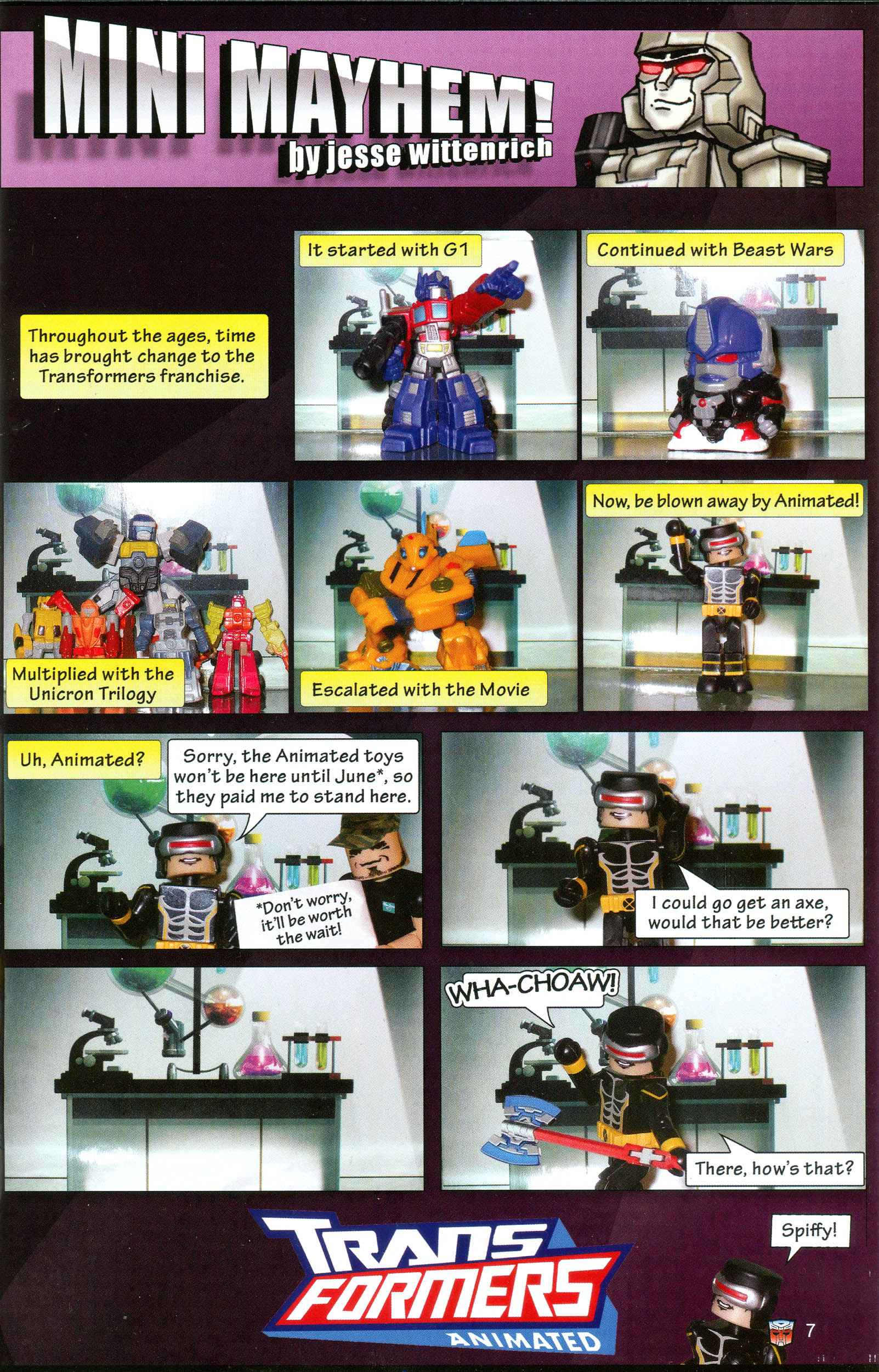 Read online Transformers: Collectors' Club comic -  Issue #19 - 7
