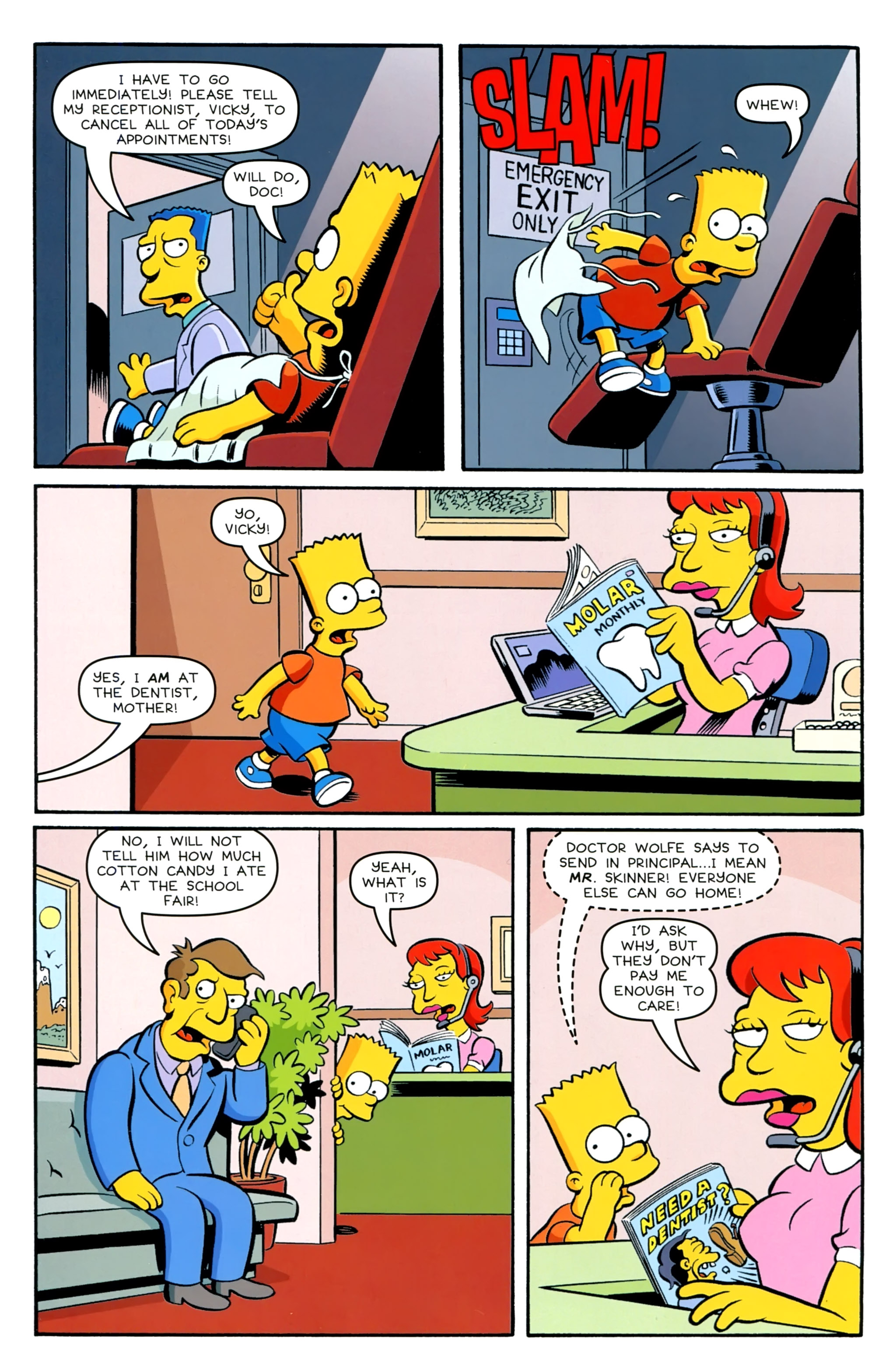 Read online Bongo Comics Free-For-All! comic -  Issue #2016 - 19
