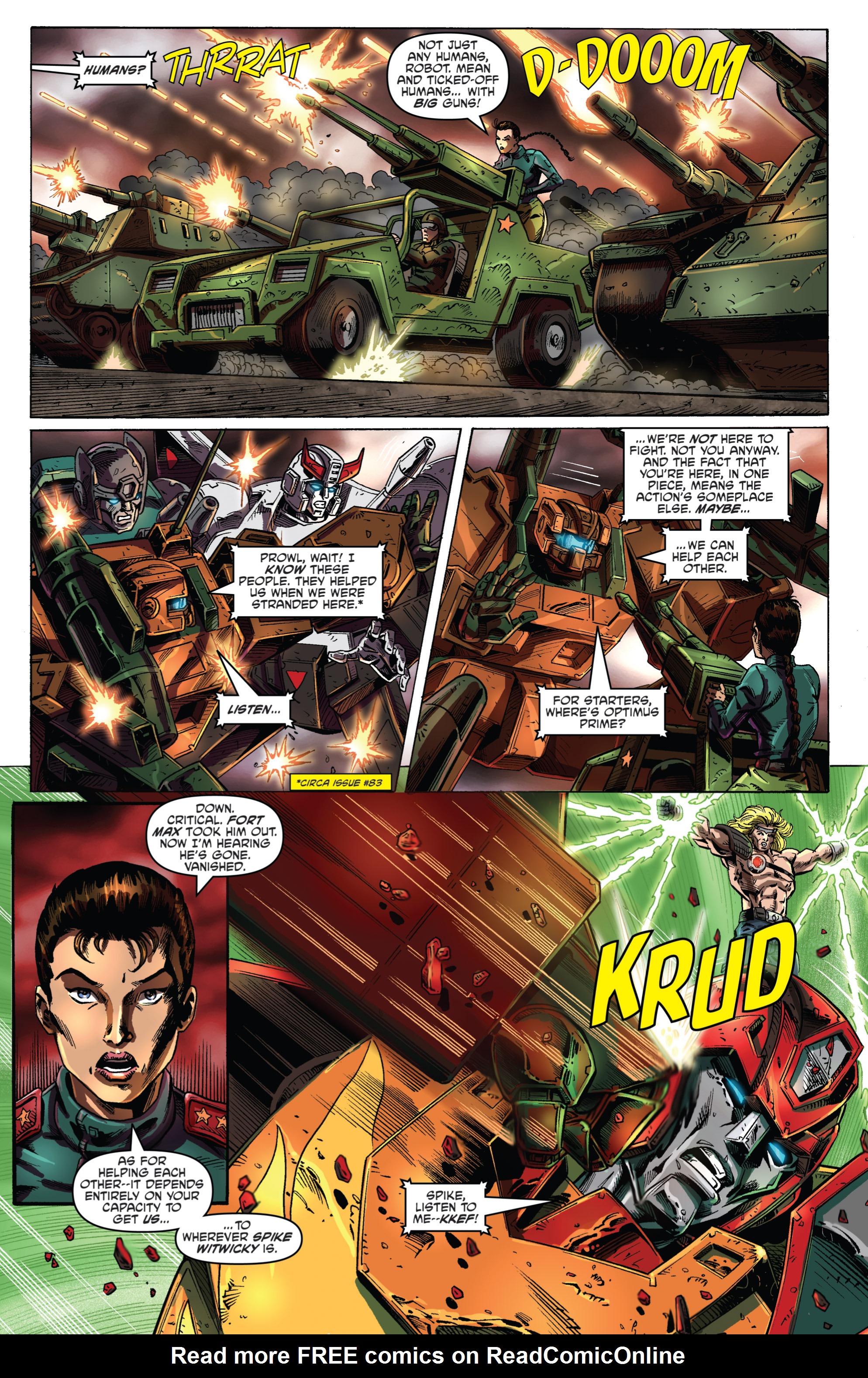 Read online The Transformers: Regeneration One comic -  Issue #100 - 26