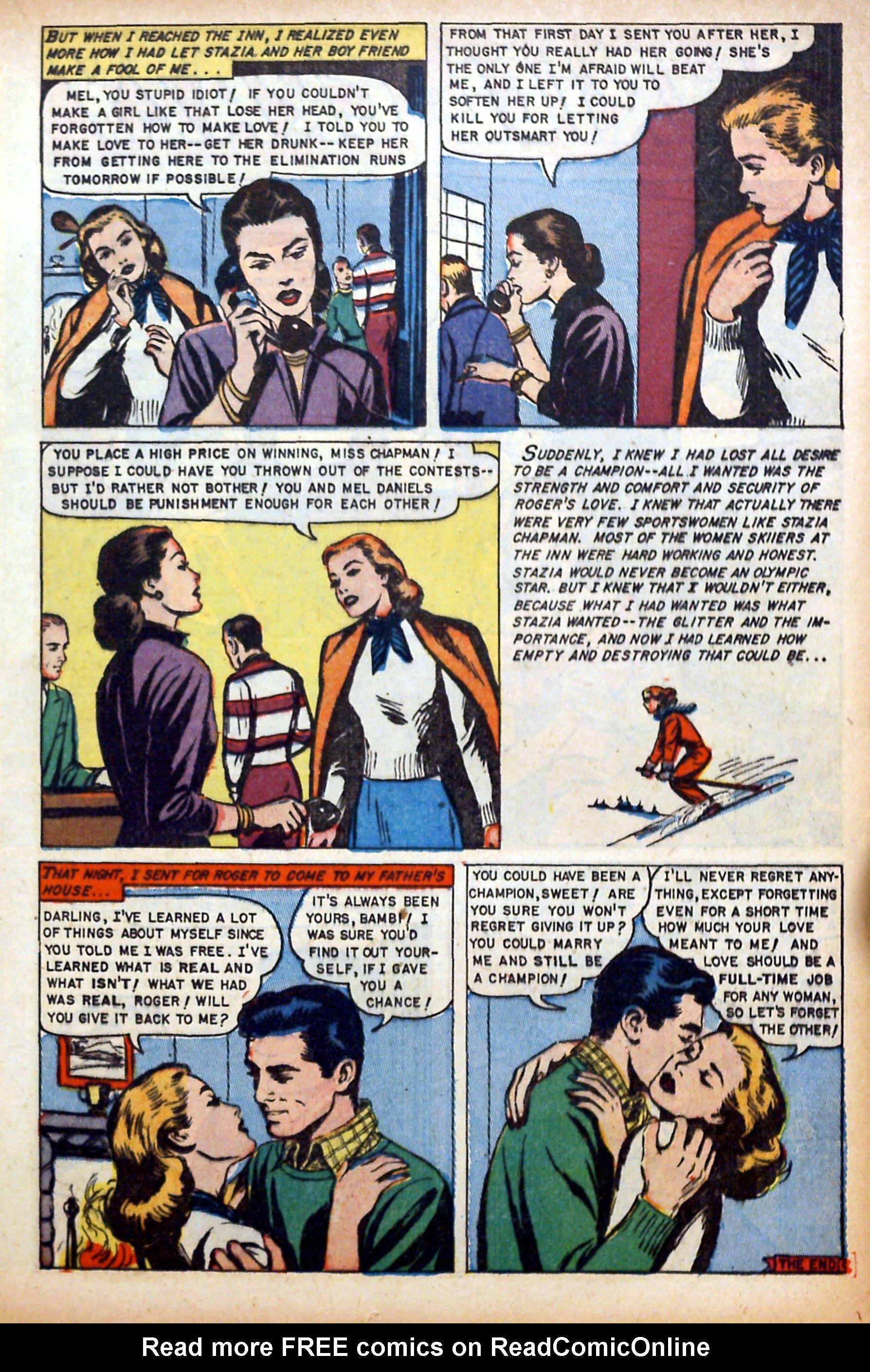 Read online Glamorous Romances comic -  Issue #64 - 17