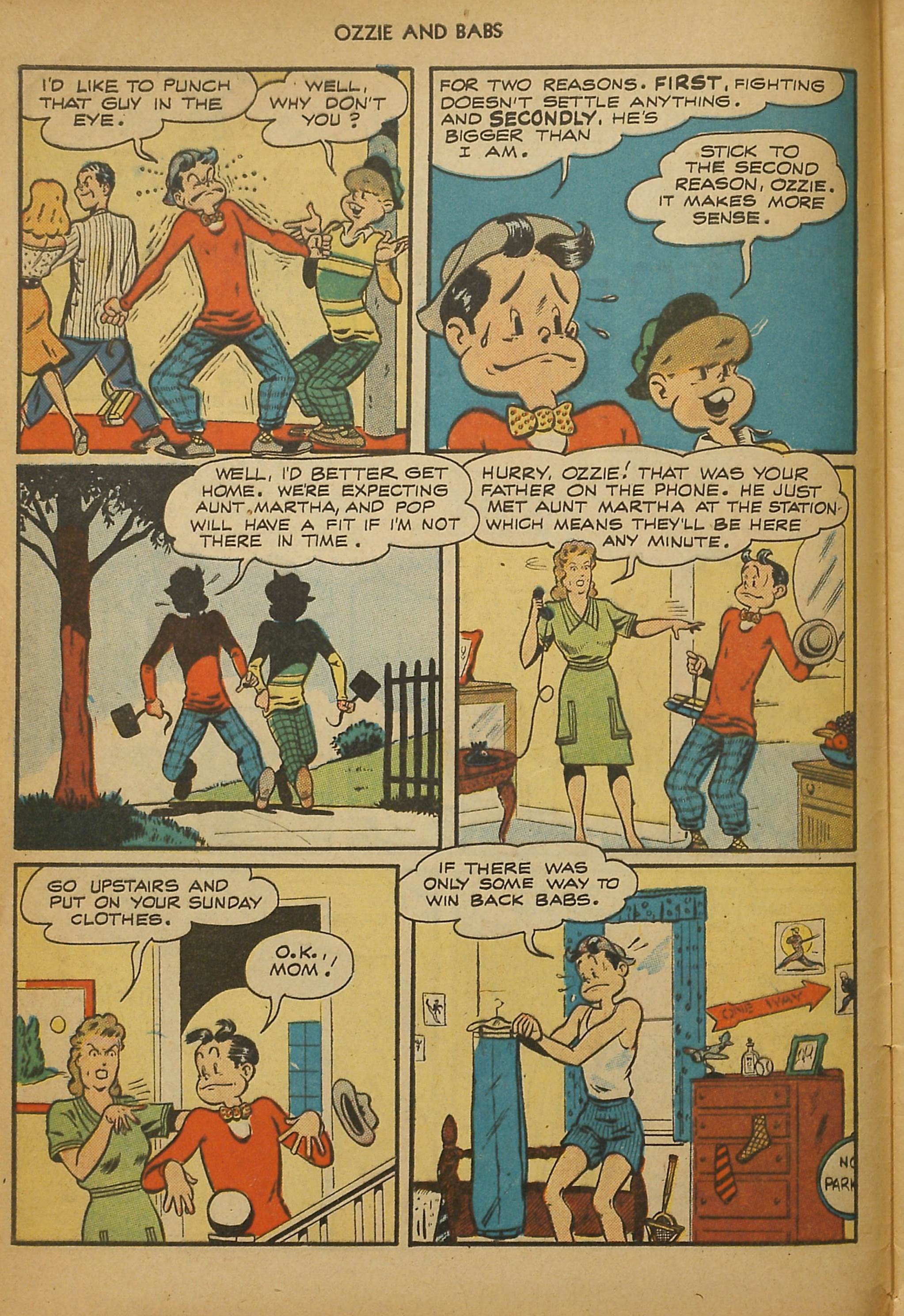 Read online Ozzie And Babs comic -  Issue #3 - 8