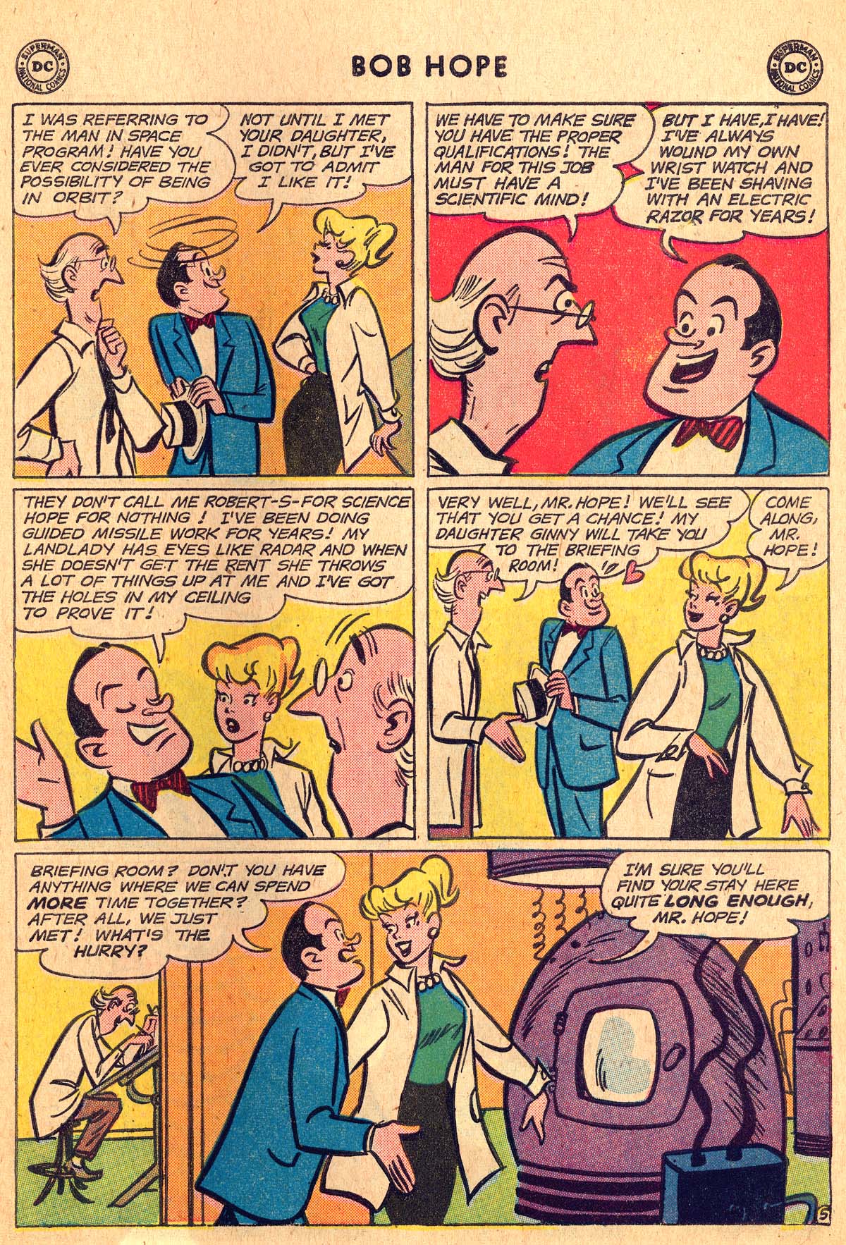 Read online The Adventures of Bob Hope comic -  Issue #60 - 7