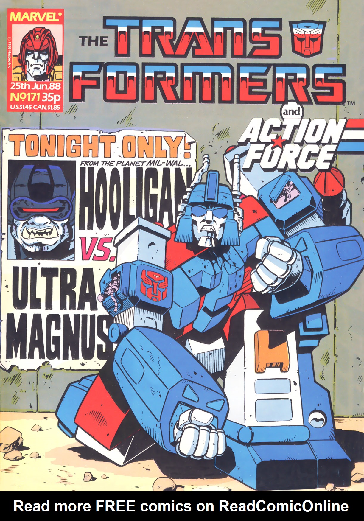 Read online The Transformers (UK) comic -  Issue #171 - 1