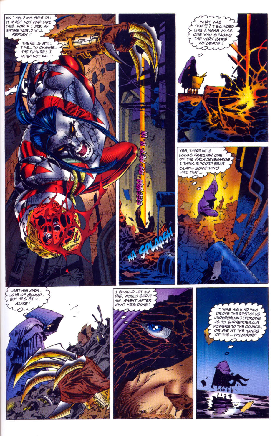 Read online Deathmate comic -  Issue # Black - 14