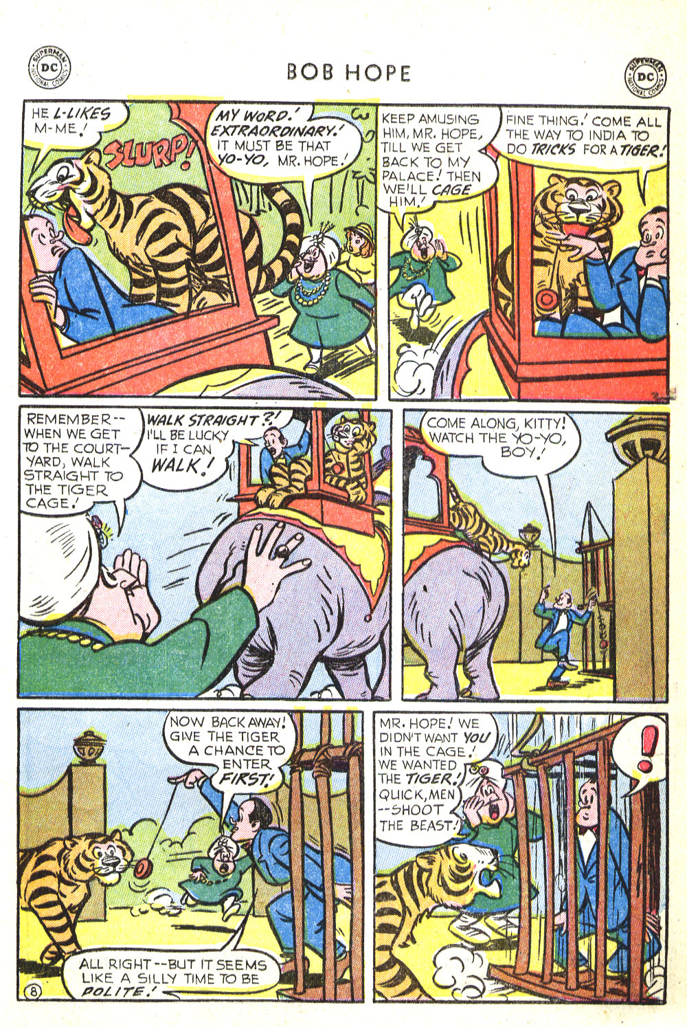 Read online The Adventures of Bob Hope comic -  Issue #30 - 21