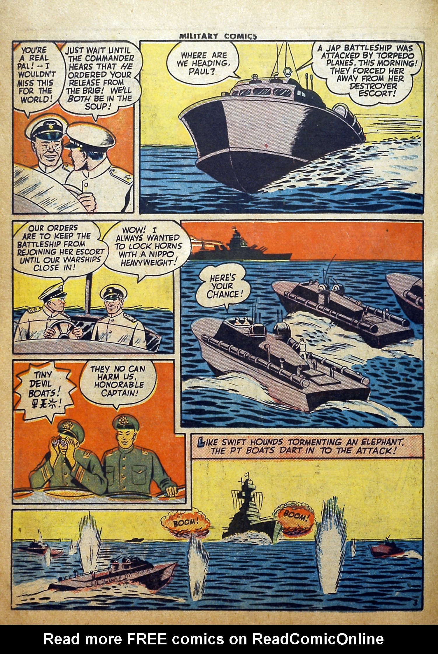 Read online Military Comics comic -  Issue #26 - 42