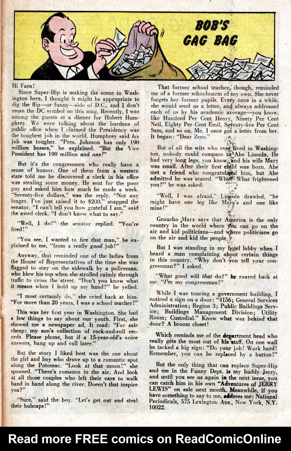 Read online The Adventures of Bob Hope comic -  Issue #100 - 21