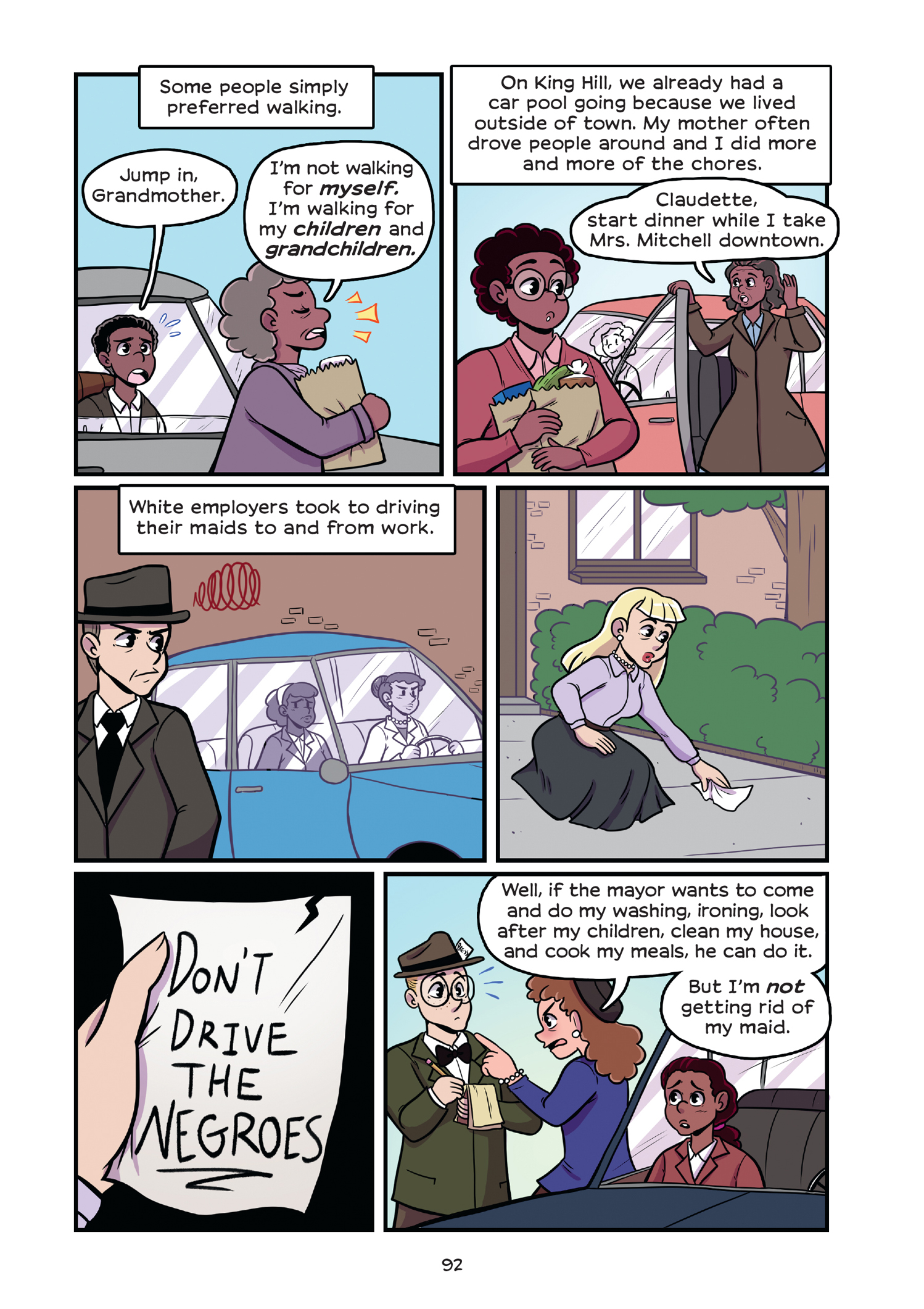 Read online History Comics comic -  Issue # Rosa Parks & Claudette Colvin - Civil Rights Heroes - 97