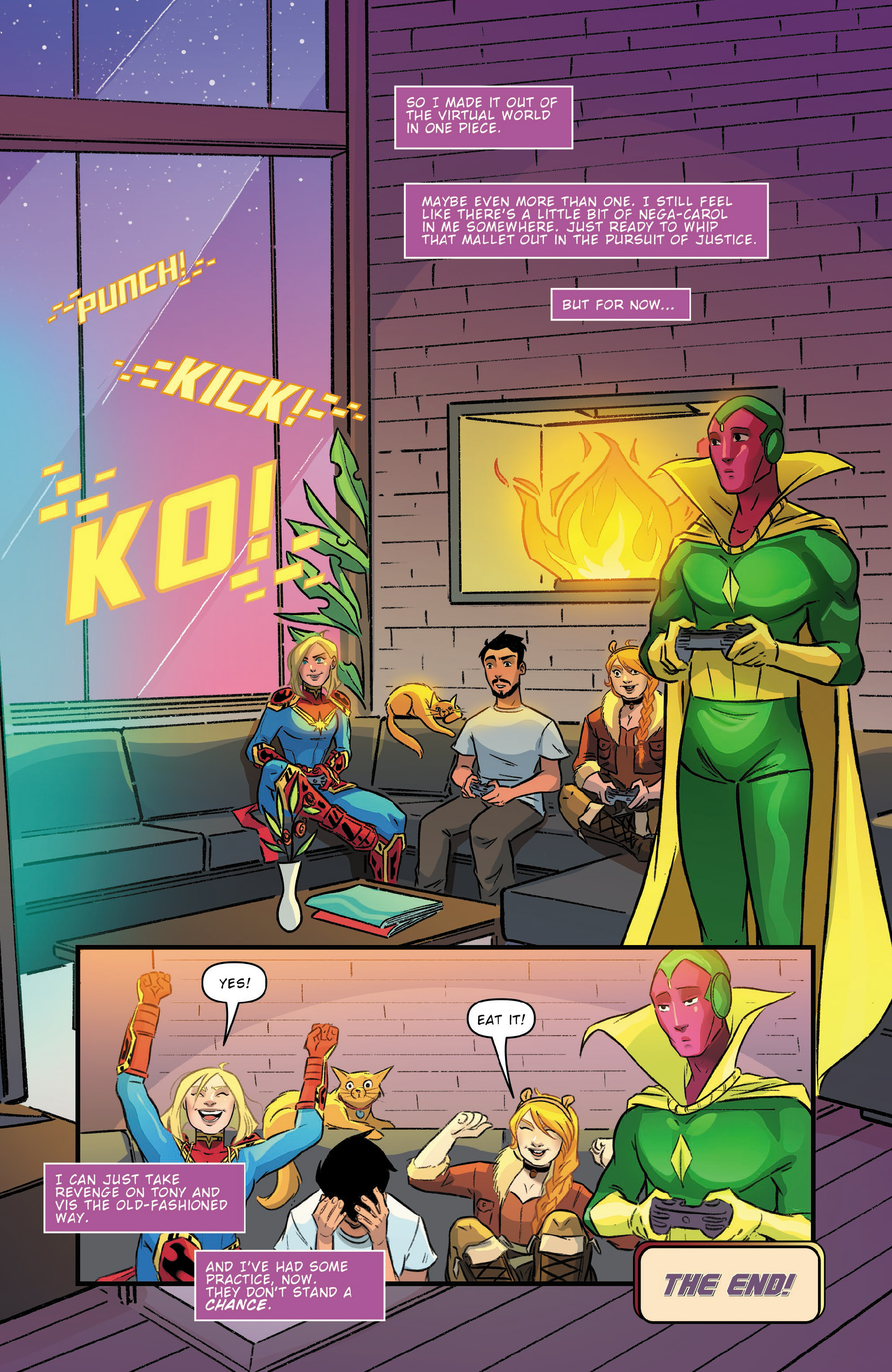 Read online Captain Marvel: Game On comic -  Issue # TPB (Part 3) - 32