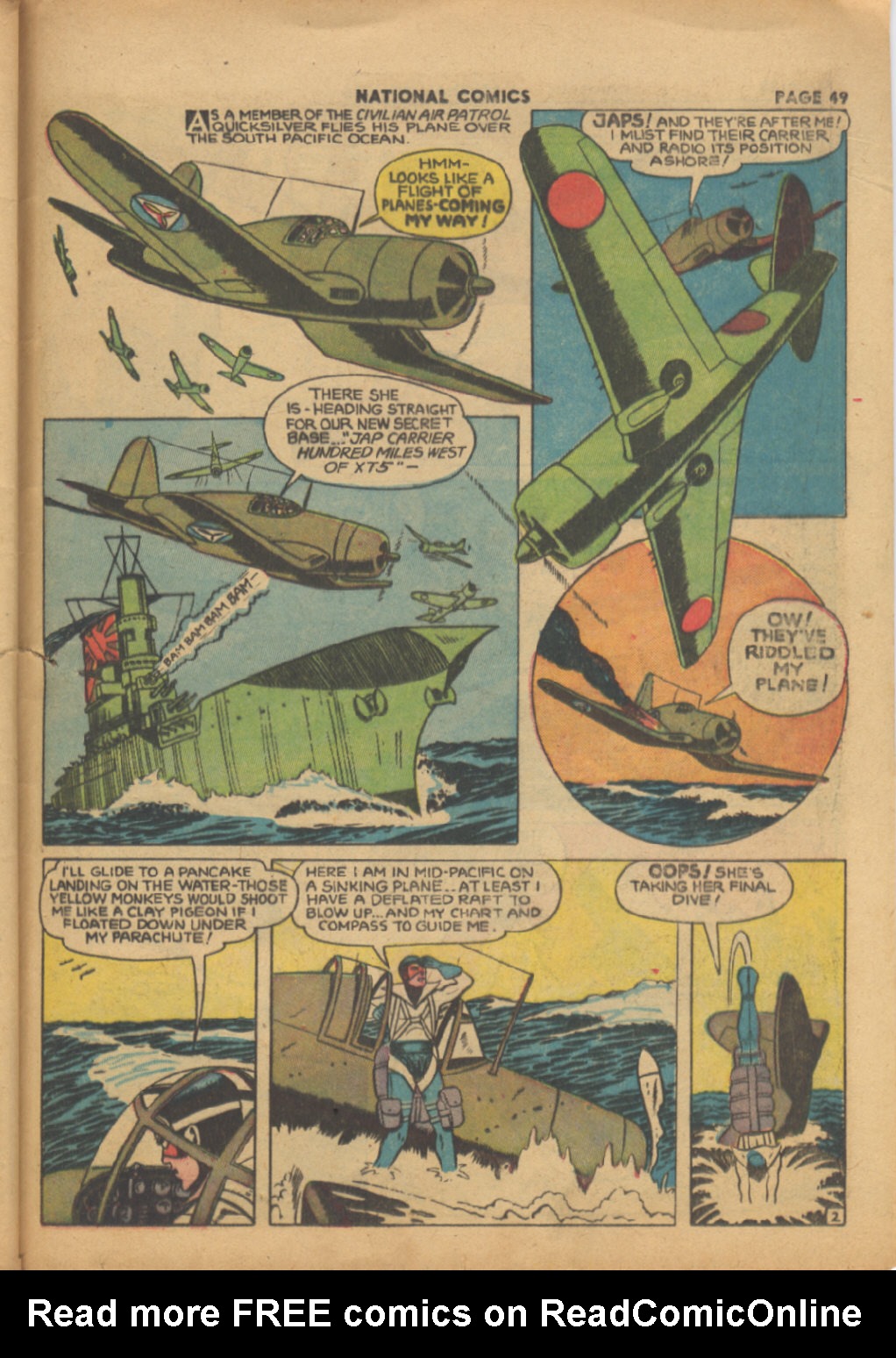 Read online National Comics comic -  Issue #34 - 51