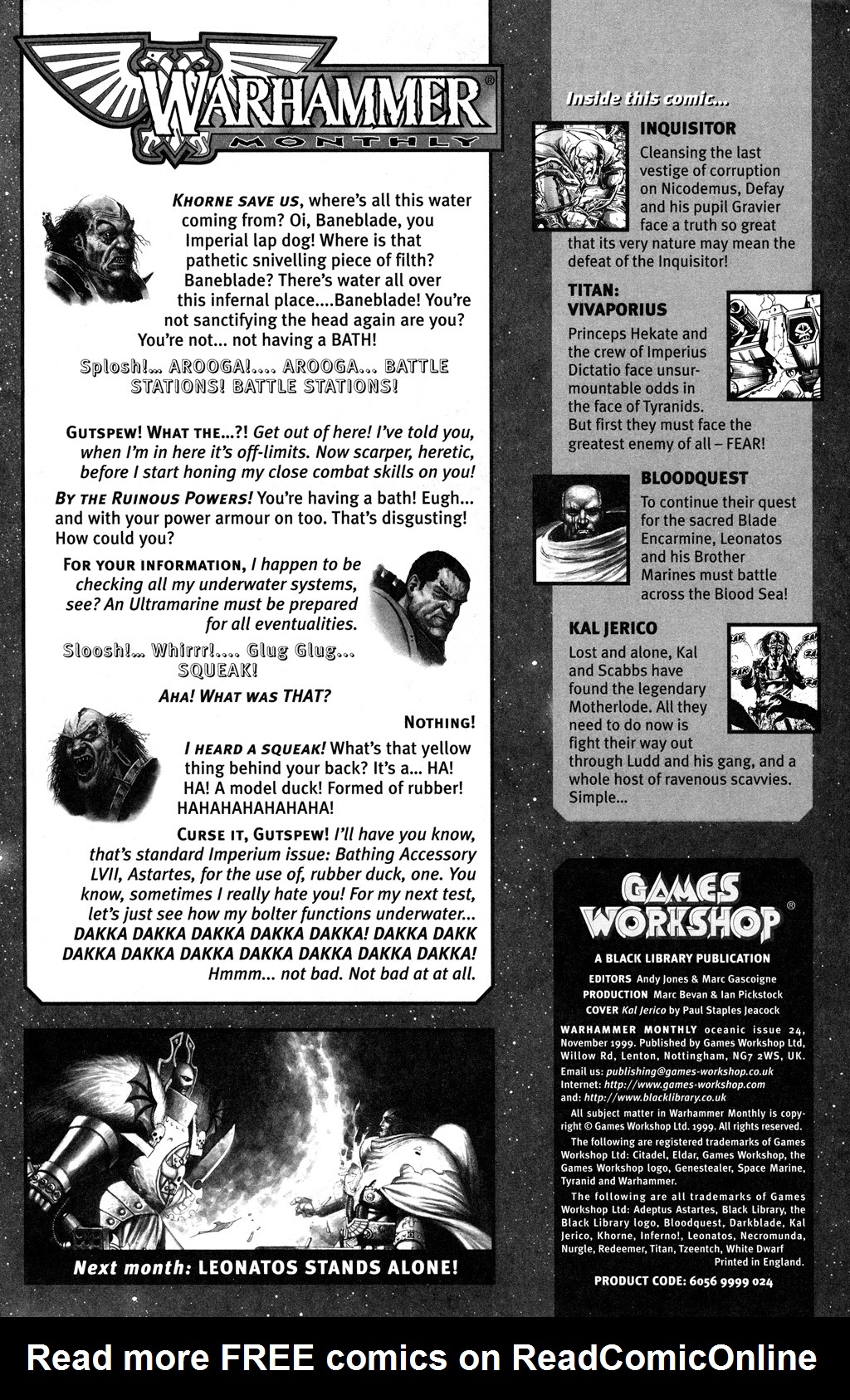 Read online Warhammer Monthly comic -  Issue #24 - 2