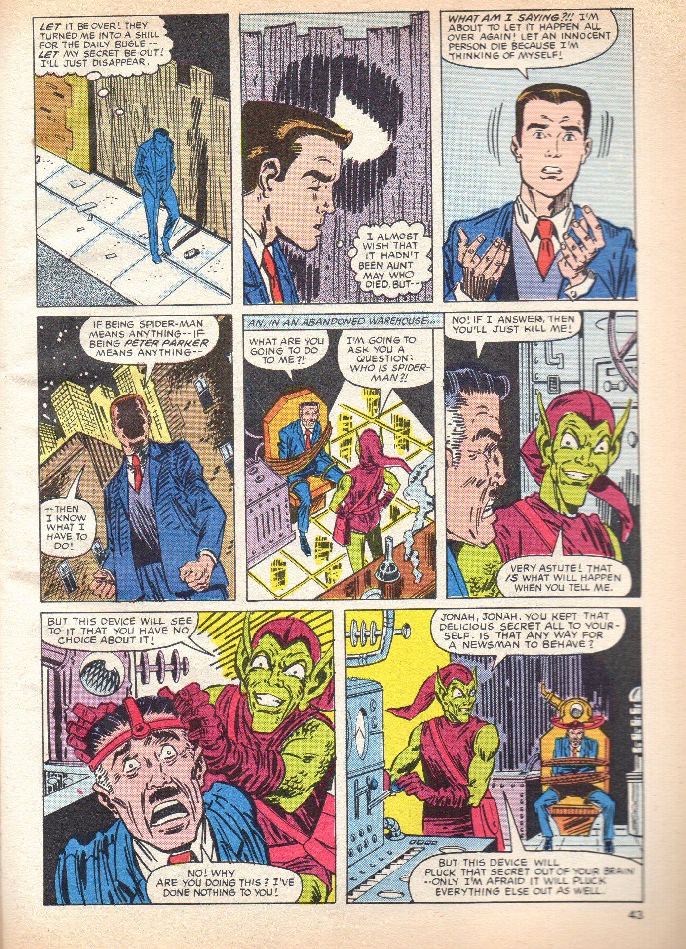 Read online Spider-Man Special comic -  Issue #1984W - 43
