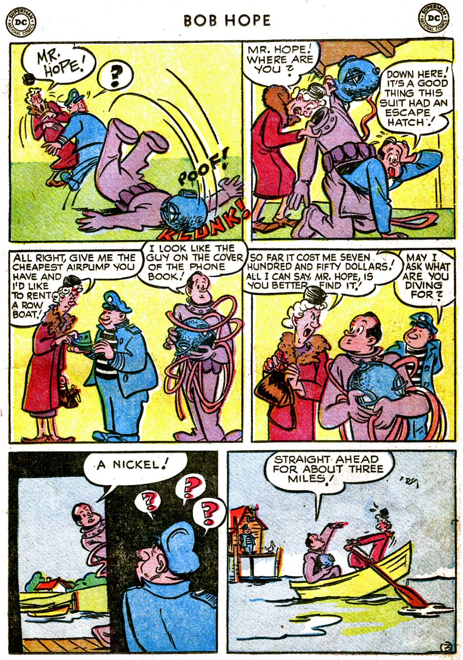 Read online The Adventures of Bob Hope comic -  Issue #20 - 13