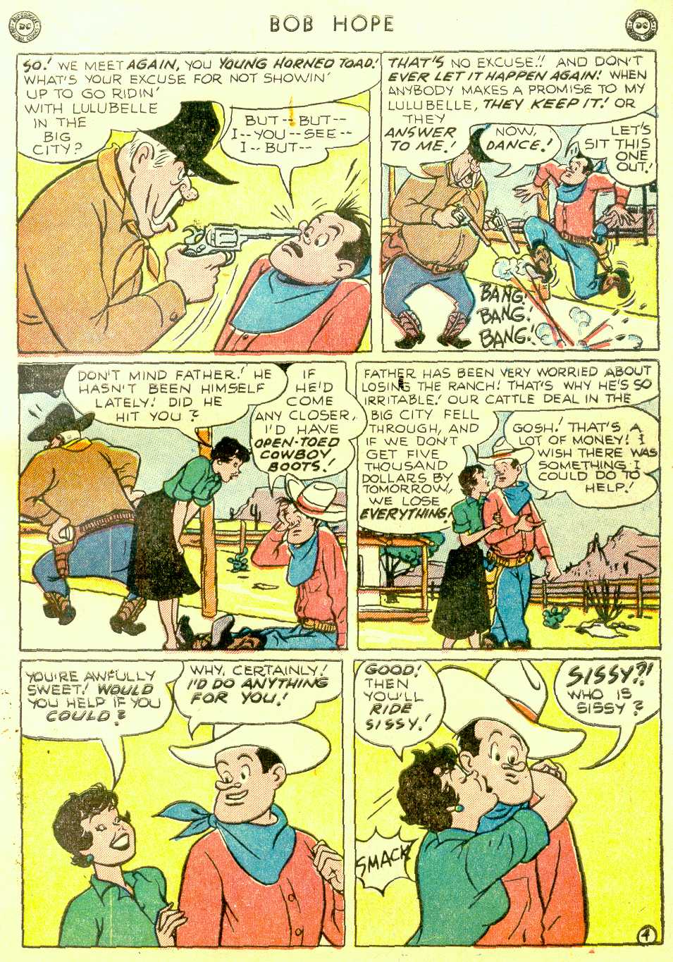 Read online The Adventures of Bob Hope comic -  Issue #6 - 39