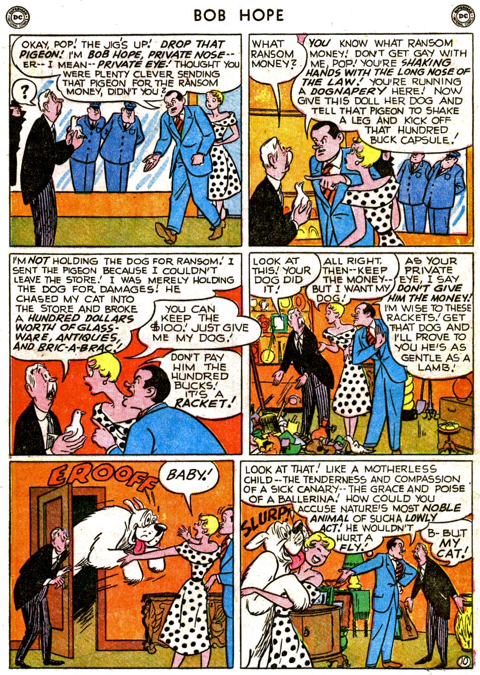 Read online The Adventures of Bob Hope comic -  Issue #4 - 43
