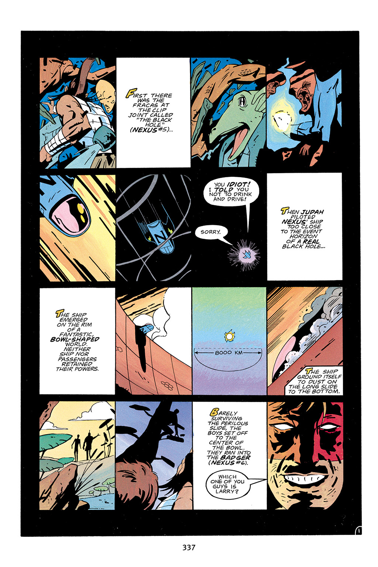 Read online Nexus Omnibus comic -  Issue # TPB 2 - 336