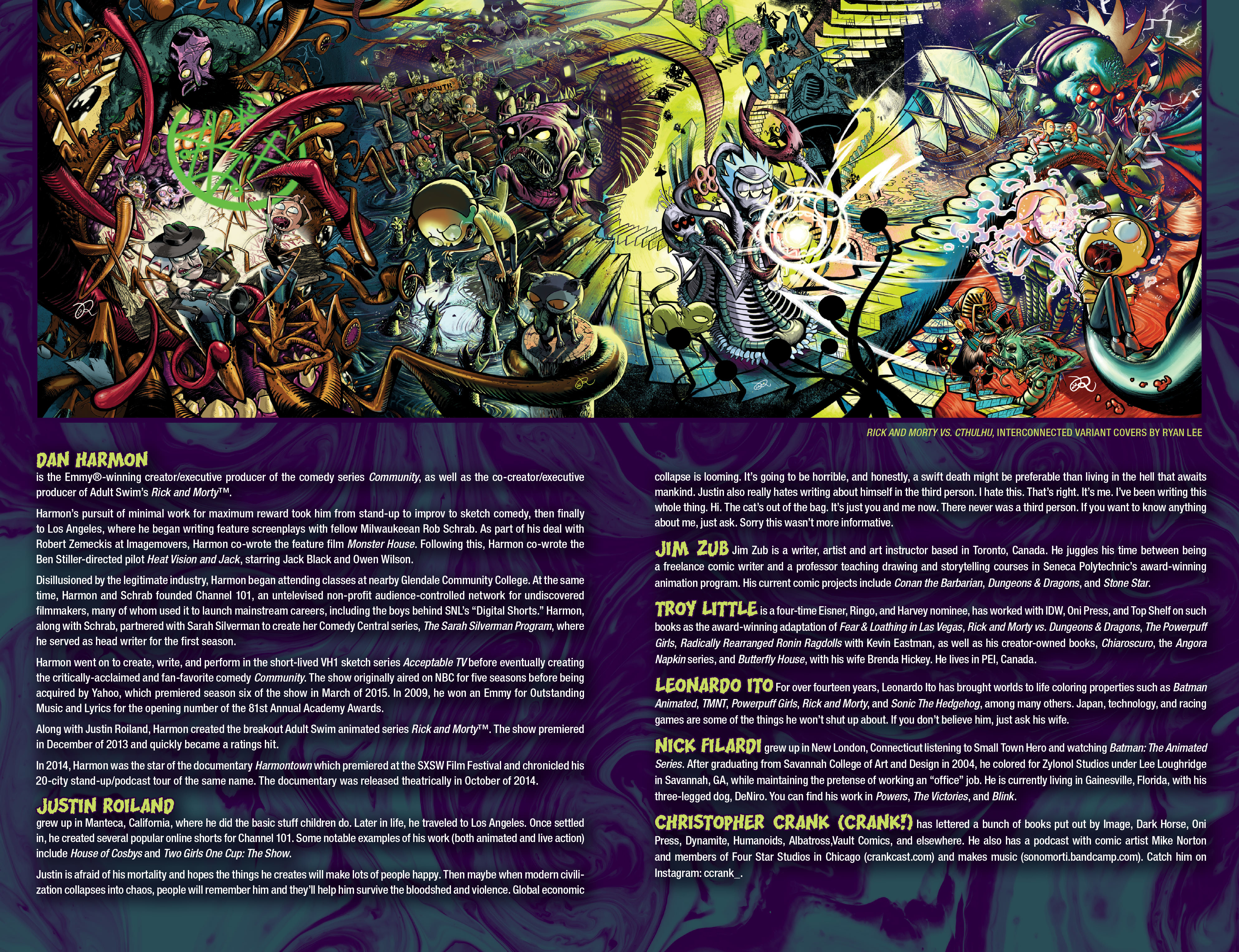 Read online Rick and Morty: vs. Cthulhu comic -  Issue # TPB - 119
