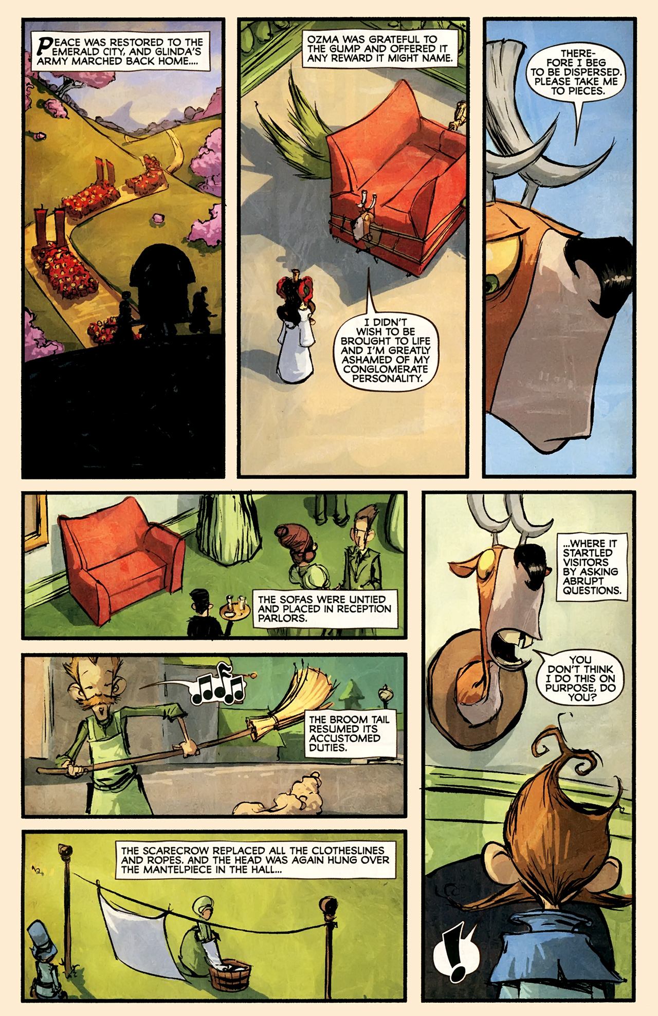 Read online The Marvelous Land of Oz comic -  Issue #8 - 23
