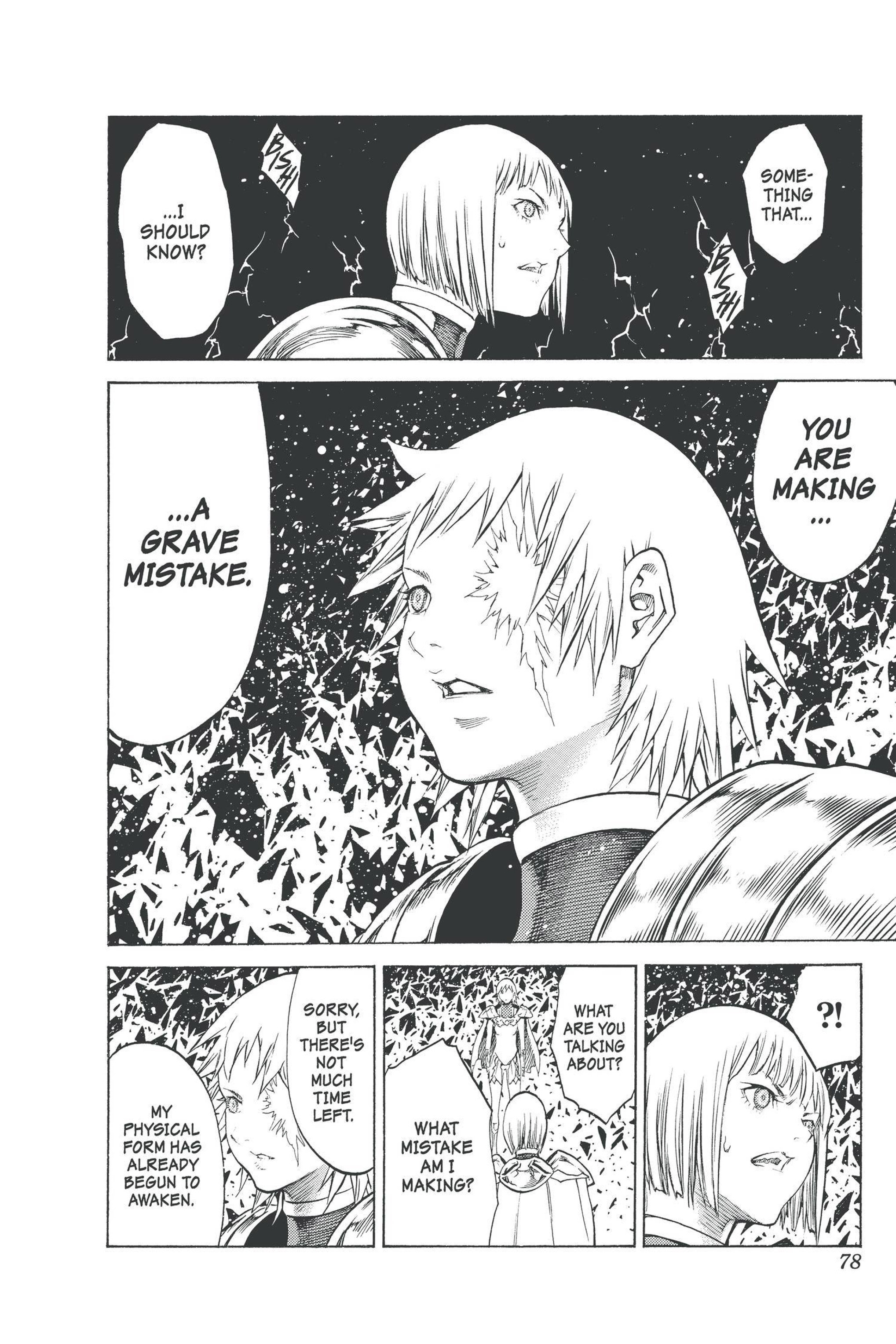 Read online Claymore comic -  Issue #17 - 74