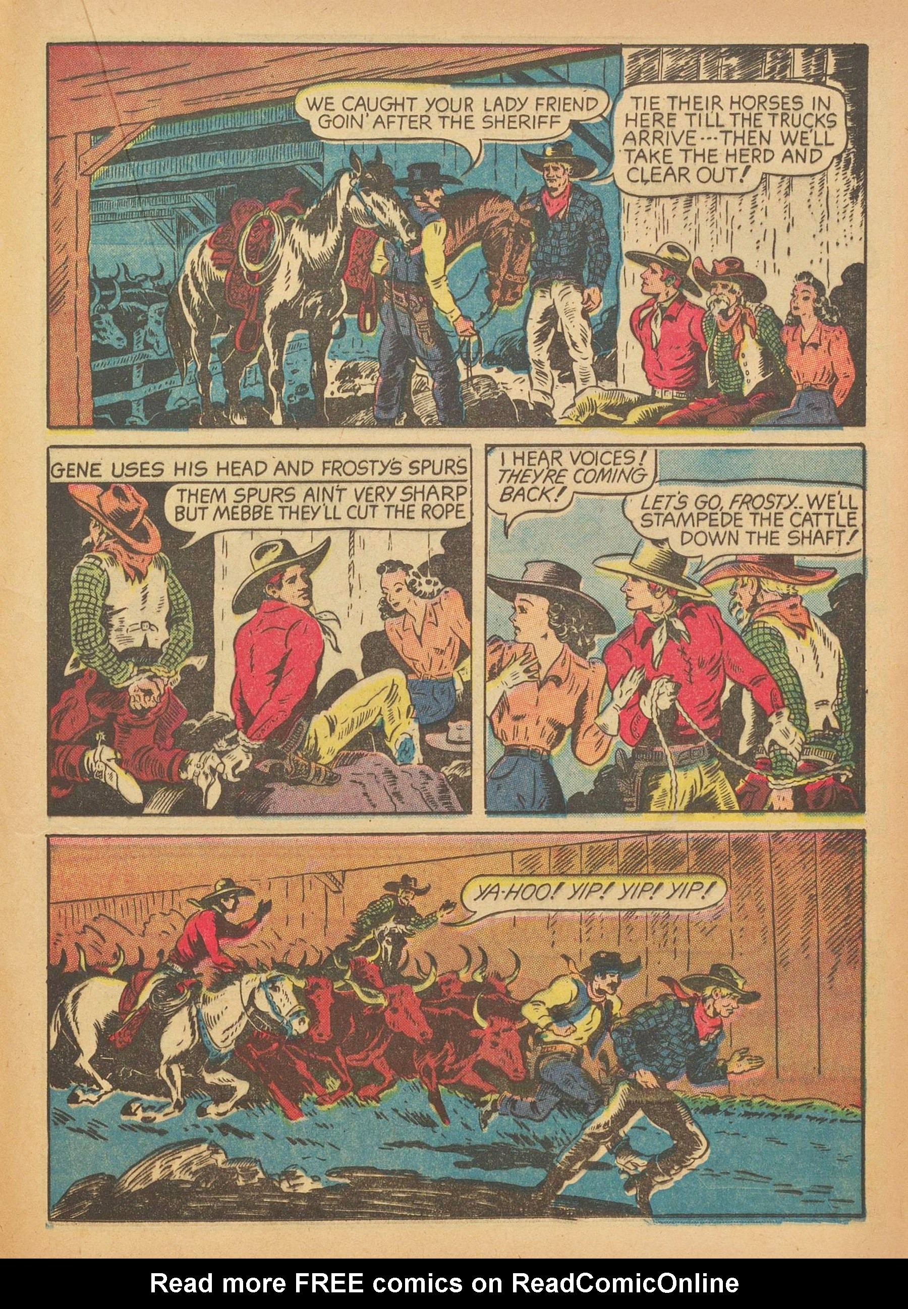 Read online Gene Autry Comics comic -  Issue #2 - 39