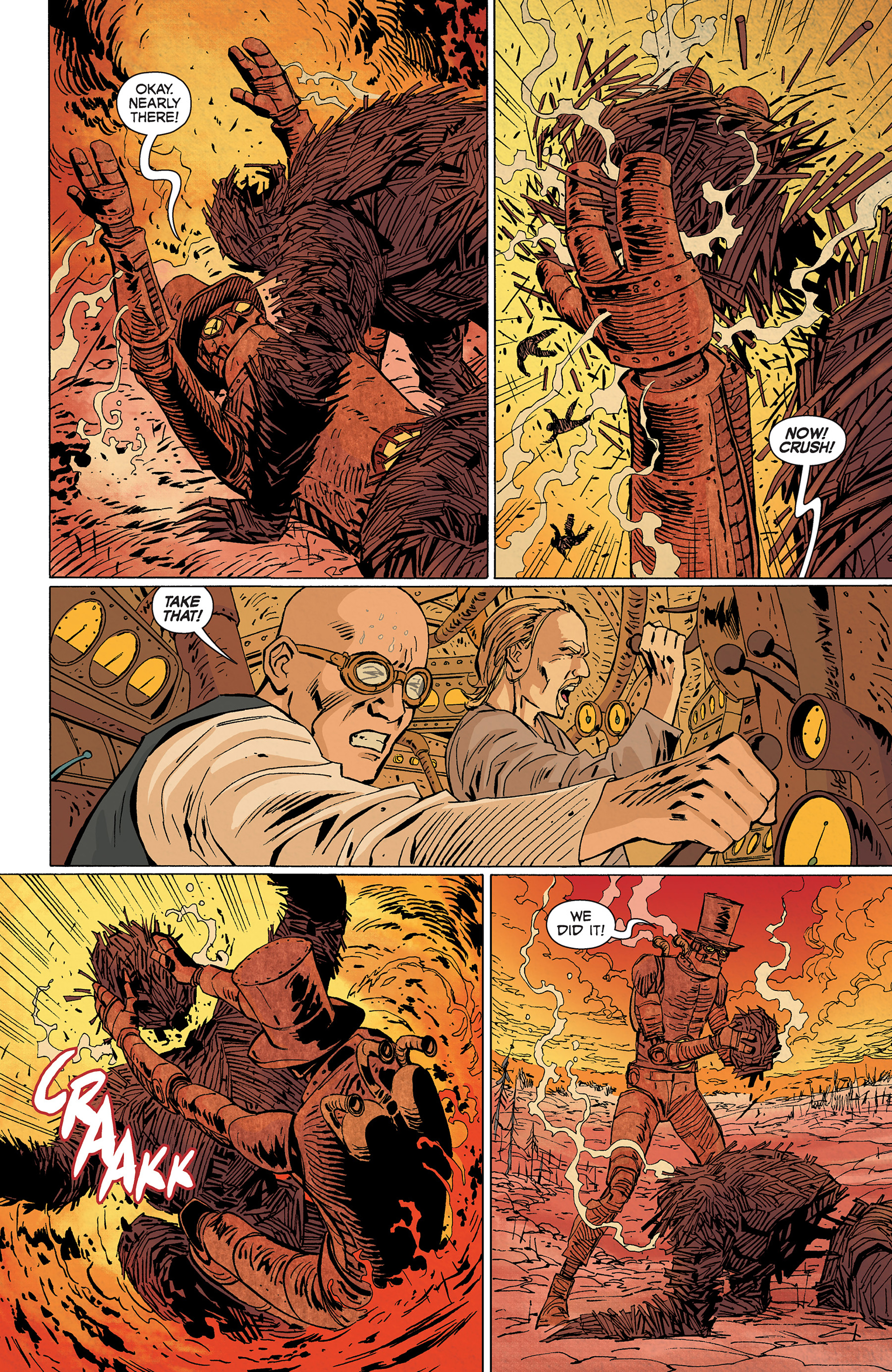 Read online The Steam Man comic -  Issue #4 - 5
