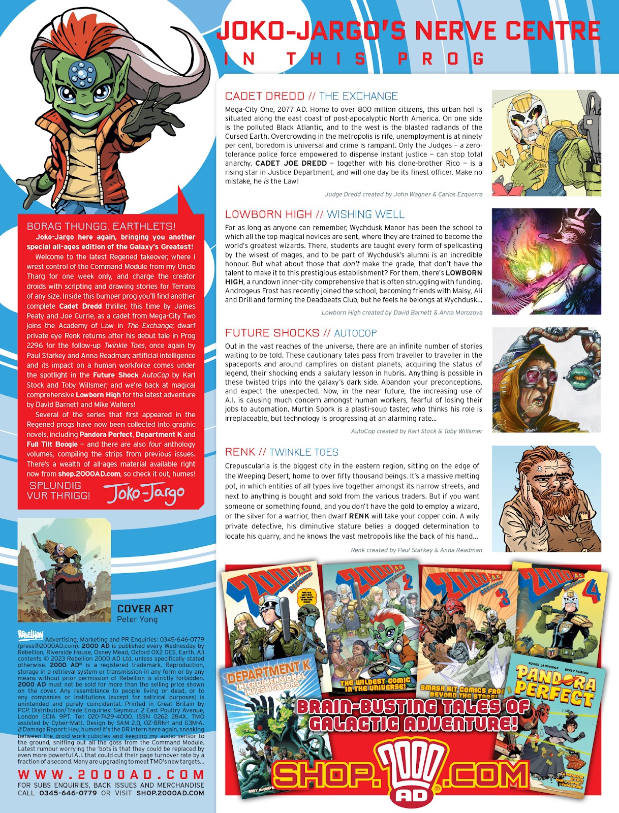 2000 AD issue 2346 - Page 2