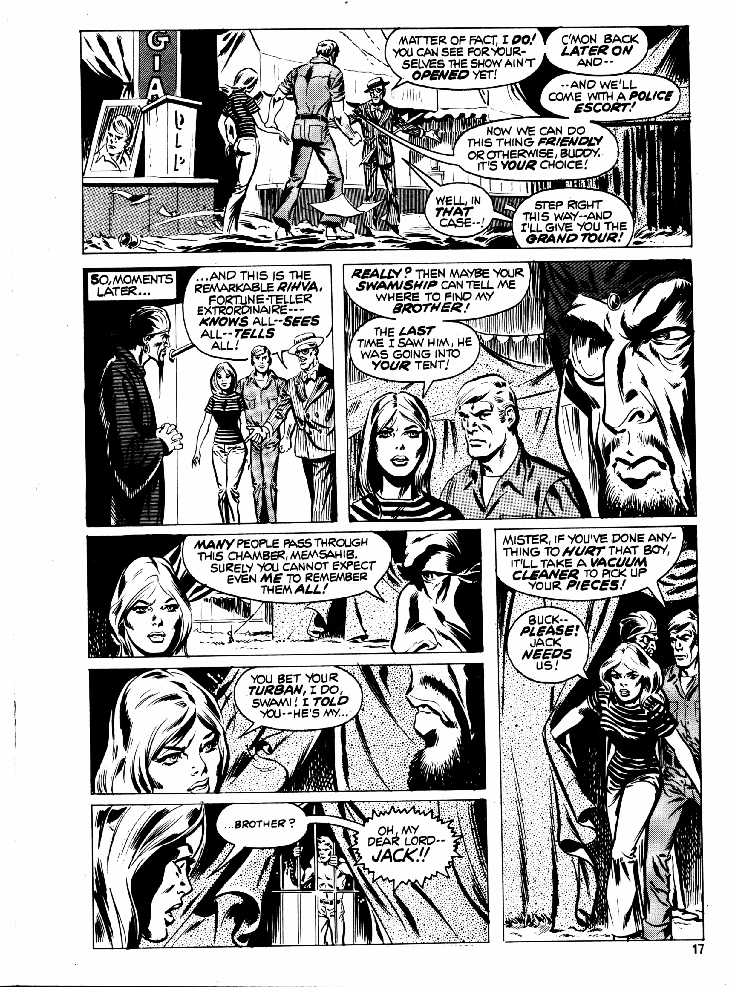 Read online Dracula Lives (1974) comic -  Issue #24 - 17
