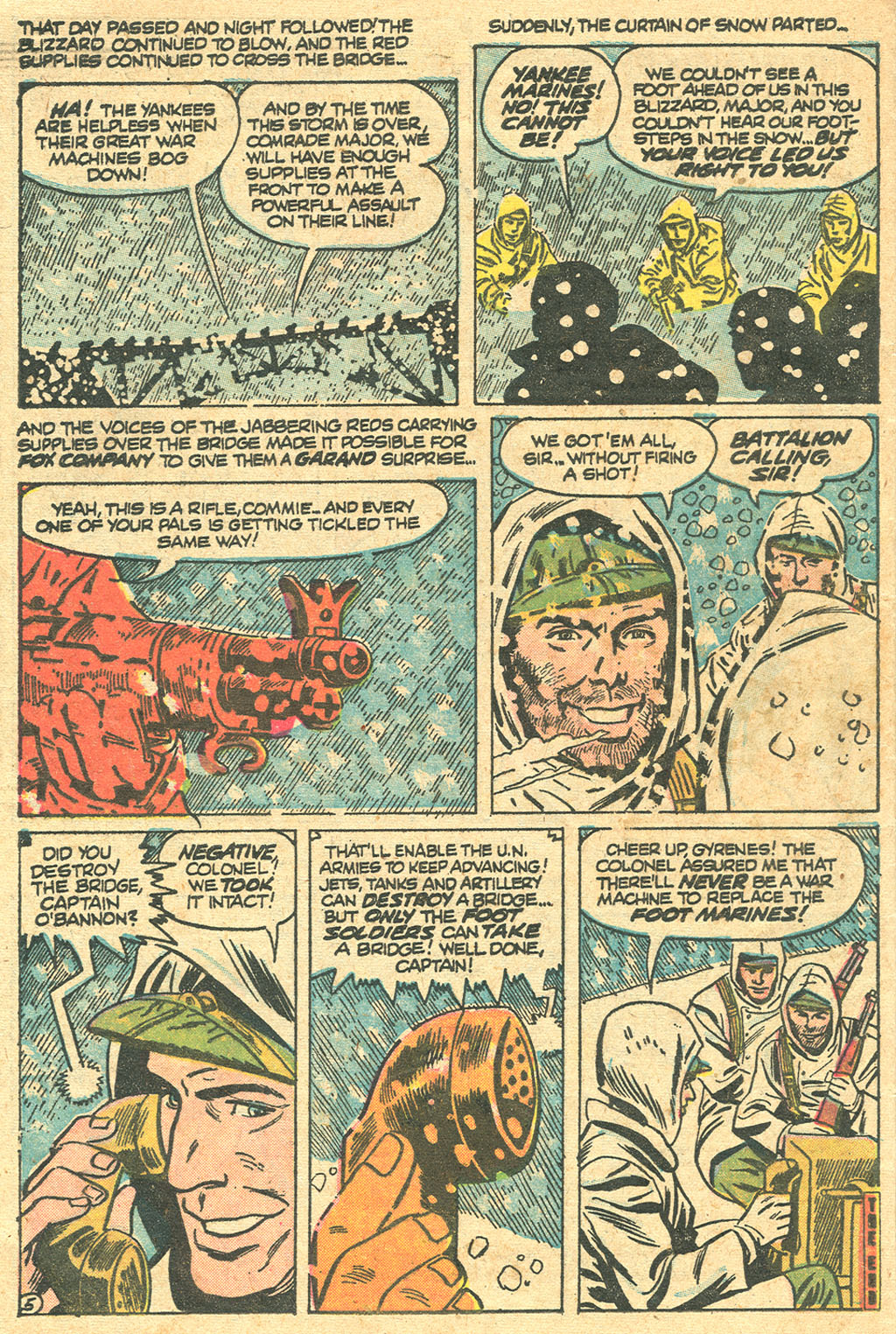 Read online Marines in Action comic -  Issue #9 - 32