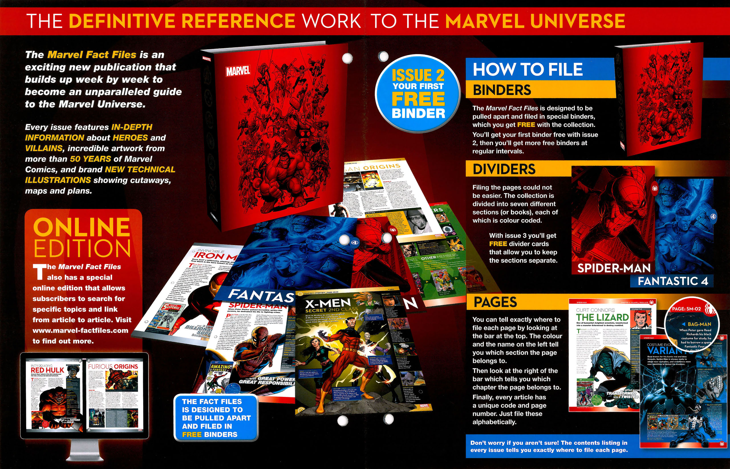 Read online Marvel Fact Files comic -  Issue #0 - 2