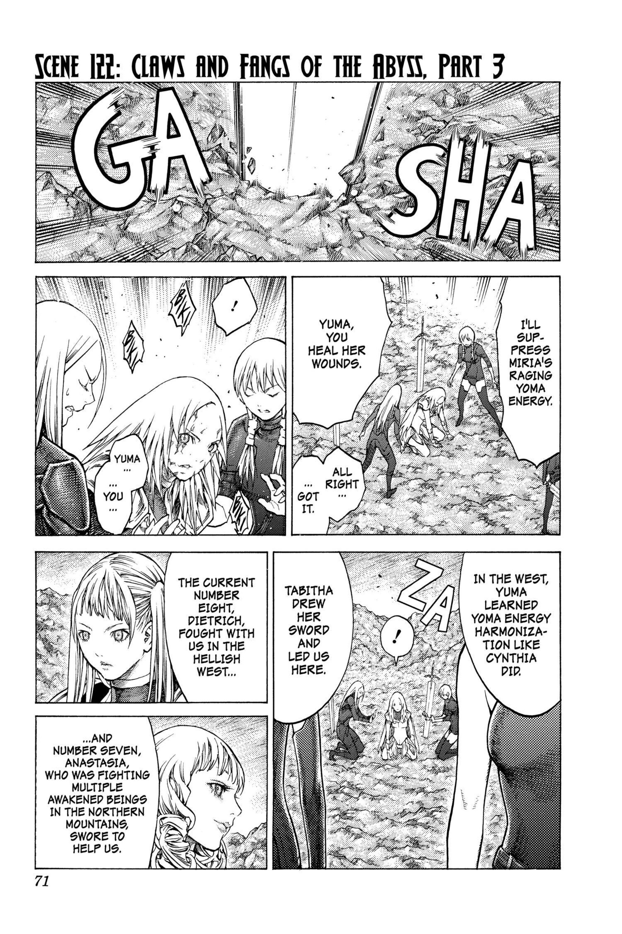 Read online Claymore comic -  Issue #22 - 55