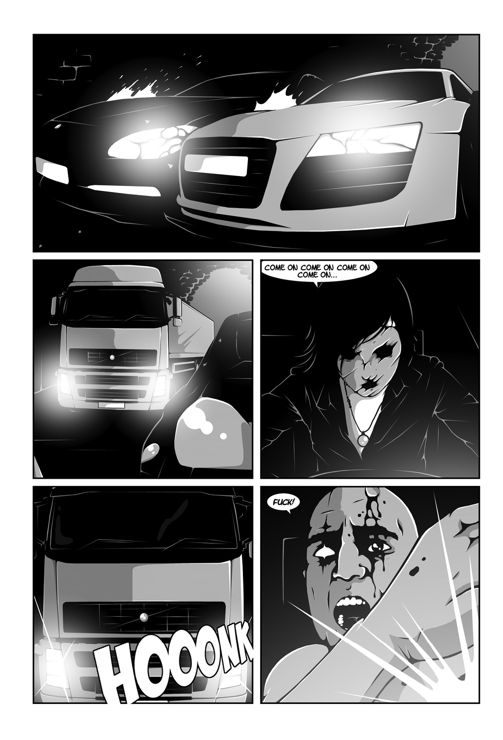 Read online Hollow Girl comic -  Issue #6 - 11