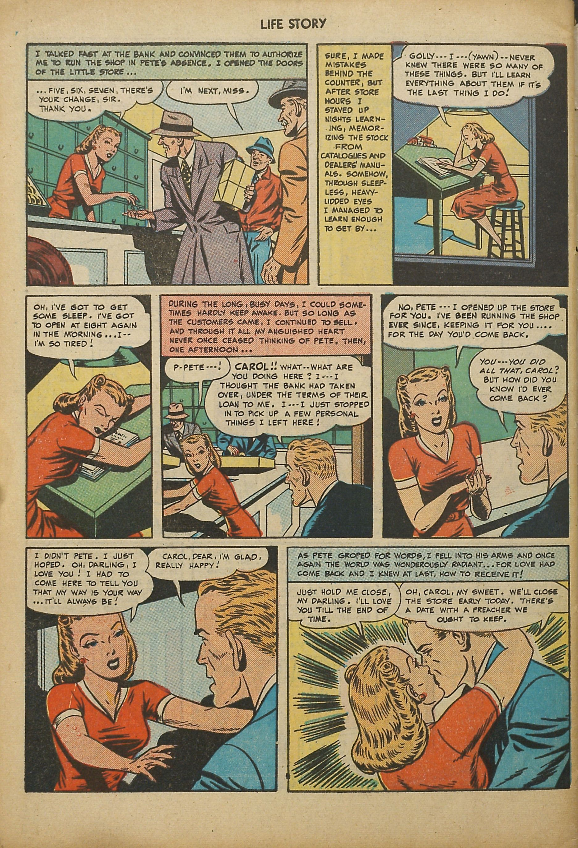 Read online Life Story comic -  Issue #4 - 50