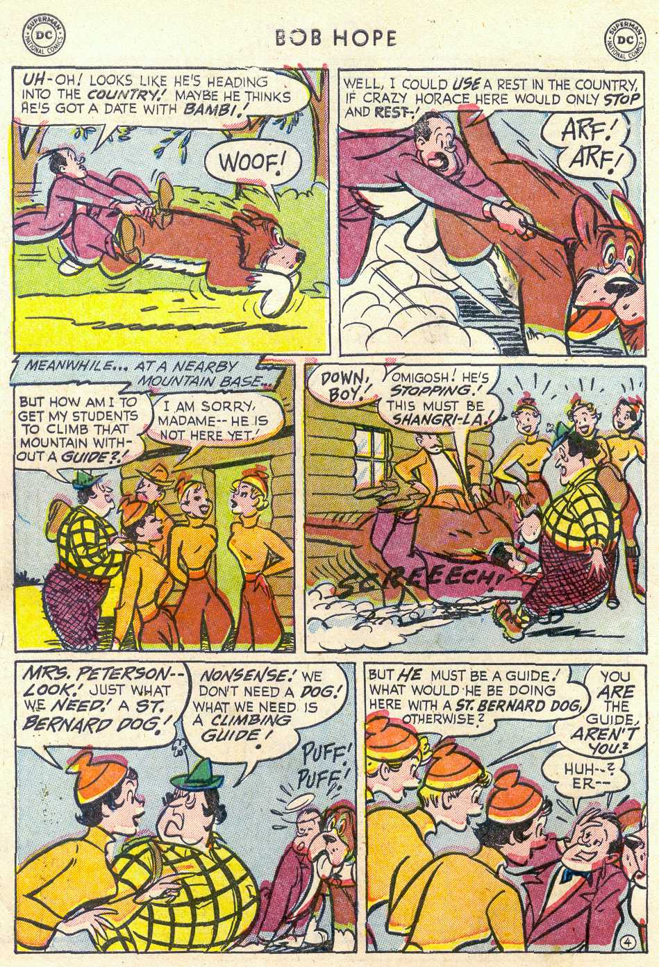 Read online The Adventures of Bob Hope comic -  Issue #31 - 6