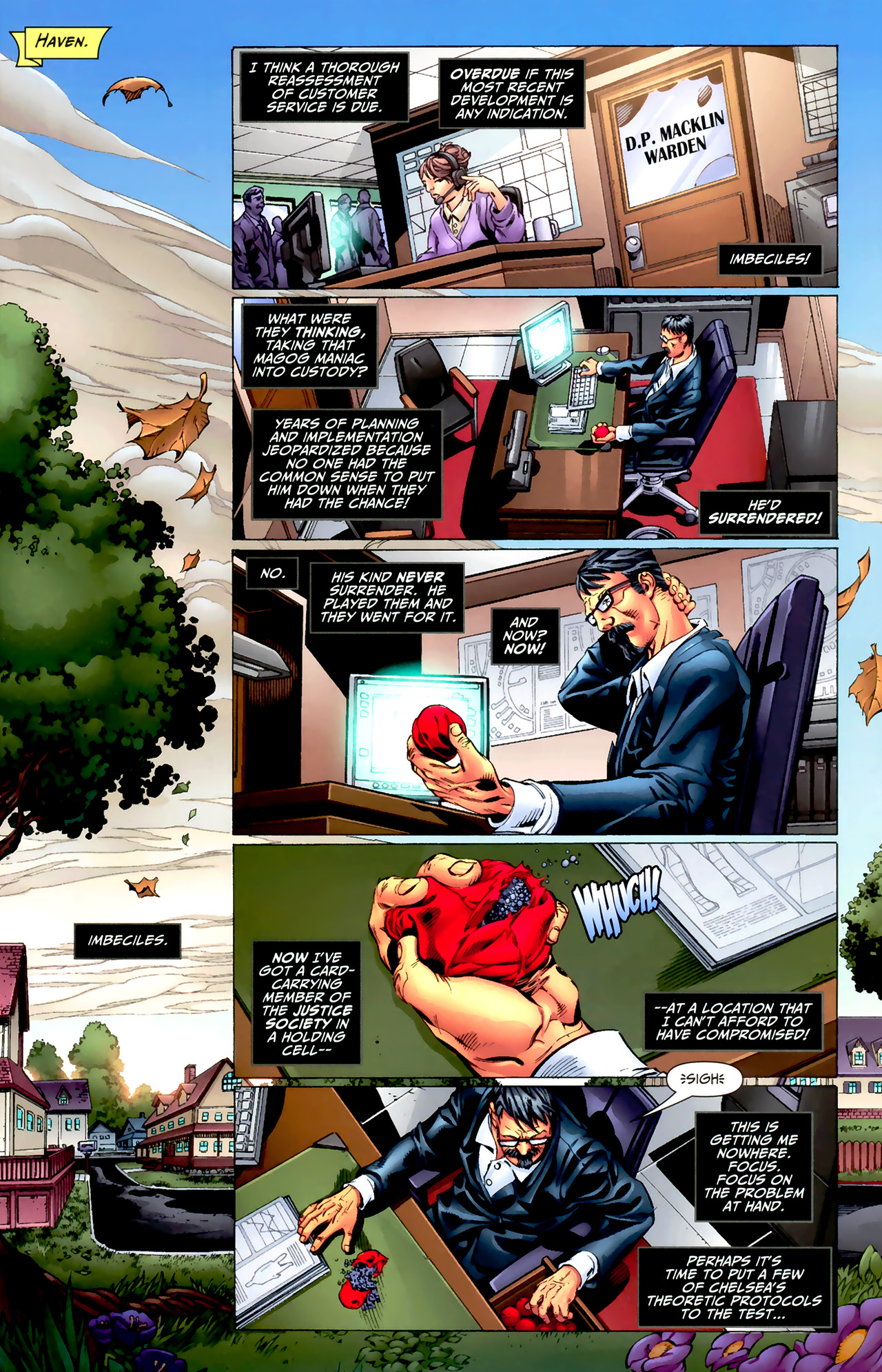 Read online Magog comic -  Issue #4 - 2