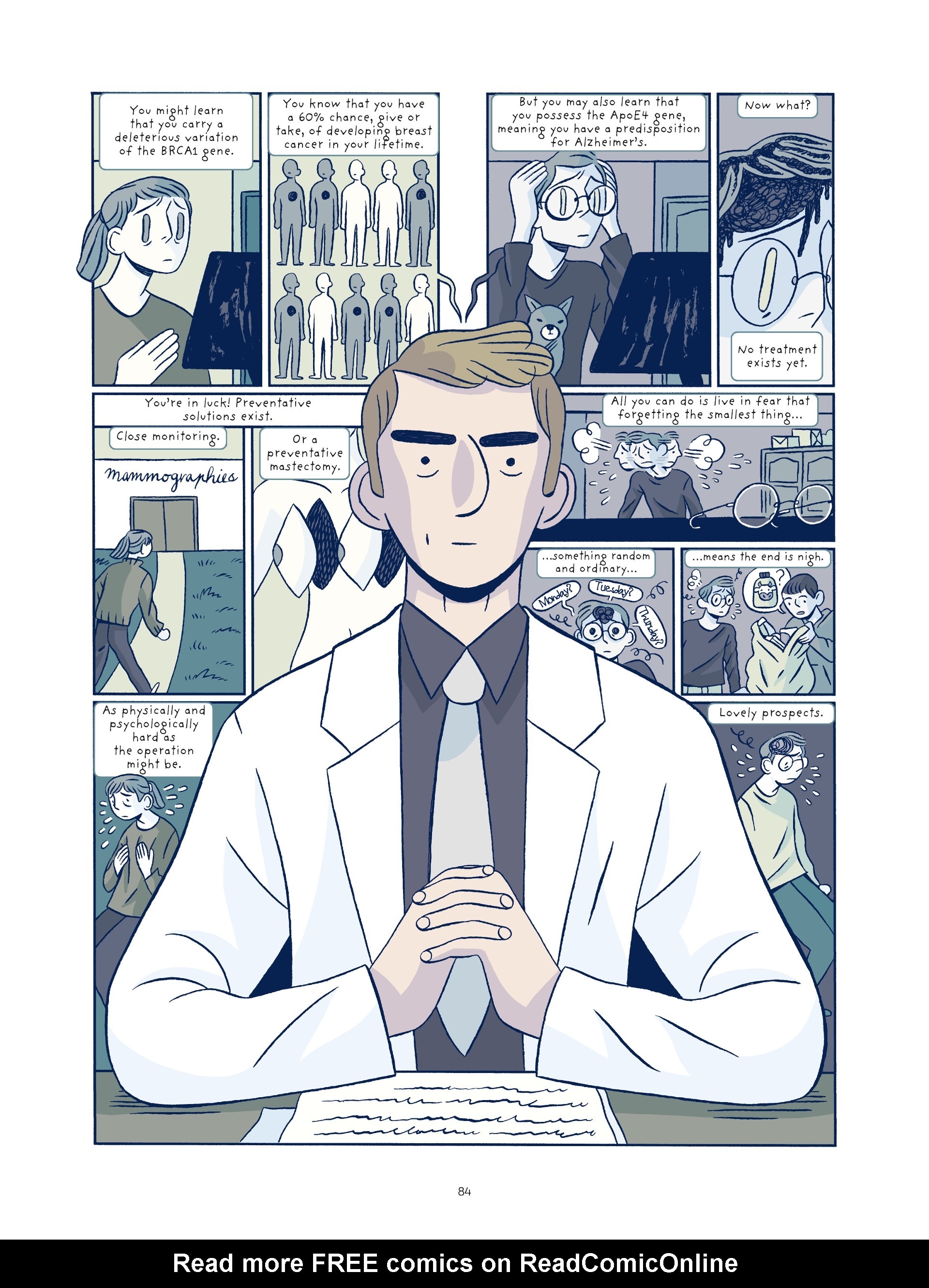 Read online Genetics at Heart comic -  Issue # TPB (Part 1) - 84