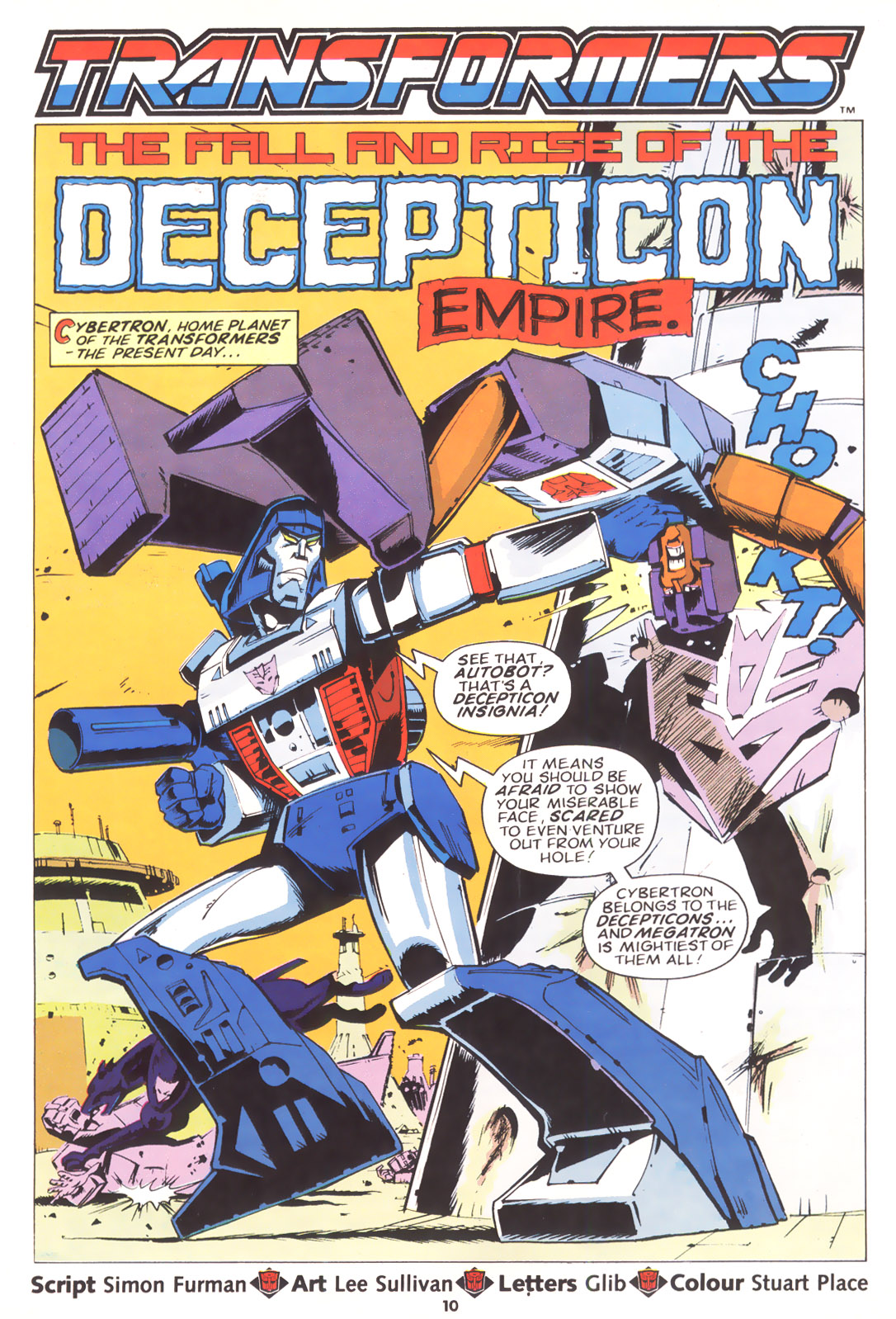 Read online The Transformers (UK) comic -  Issue #213 - 9