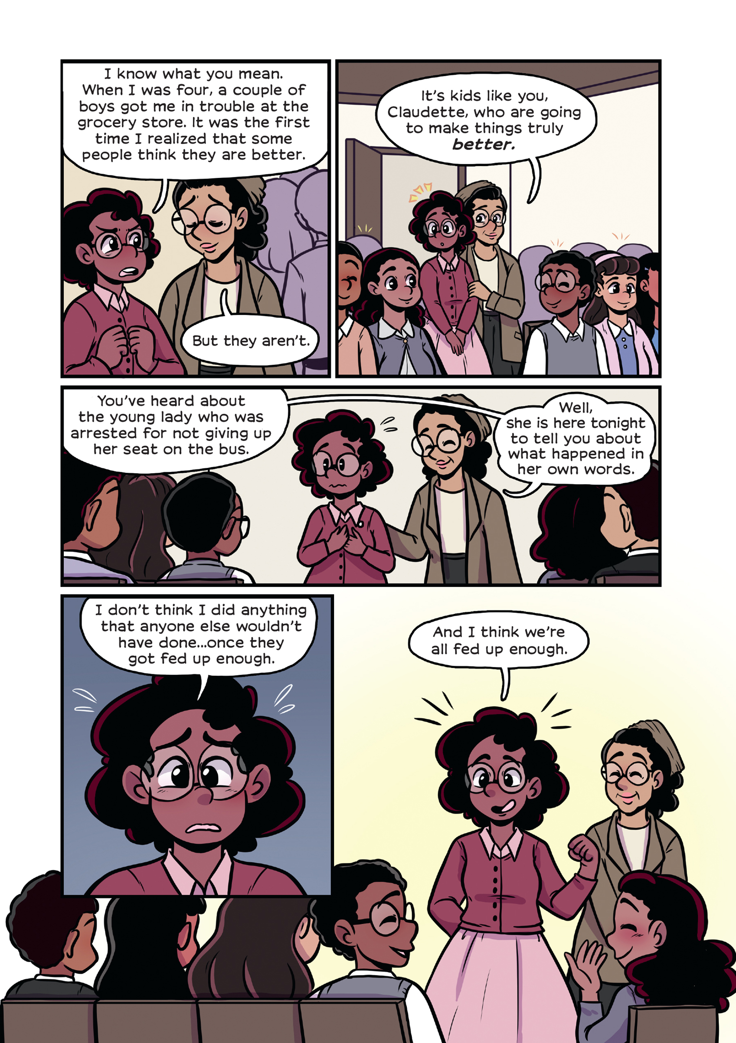 Read online History Comics comic -  Issue # Rosa Parks & Claudette Colvin - Civil Rights Heroes - 43