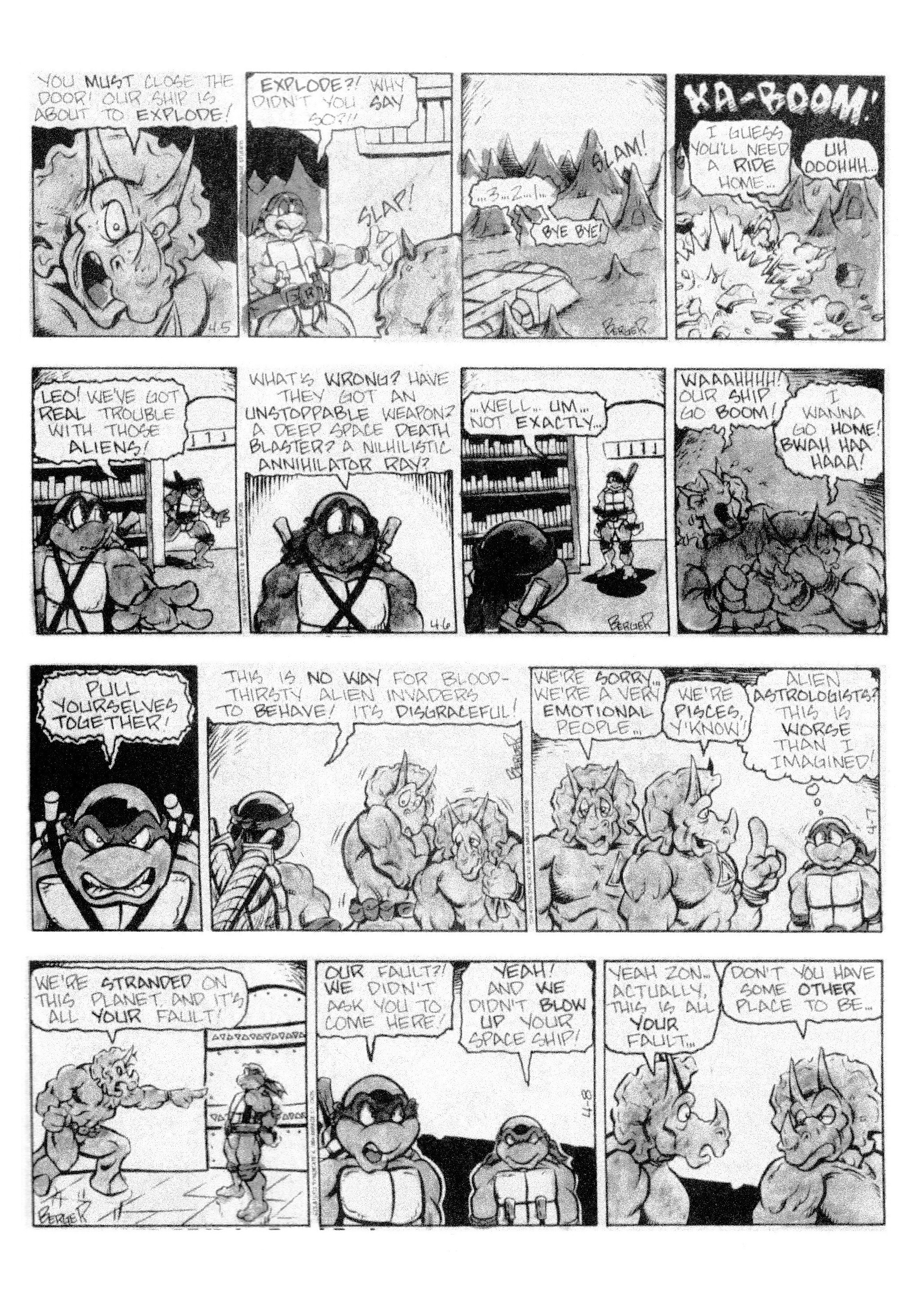 Read online Teenage Mutant Ninja Turtles: Complete Newspaper Daily Comic Strip Collection comic -  Issue # TPB 3 (Part 1) - 19