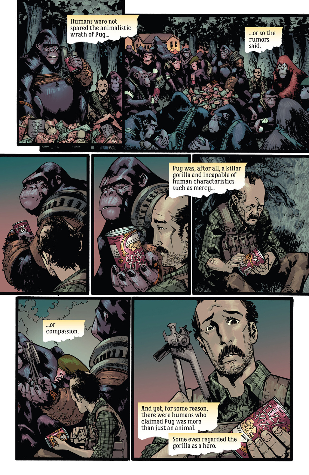 Read online Planet of the Apes (2023) comic -  Issue #5 - 18