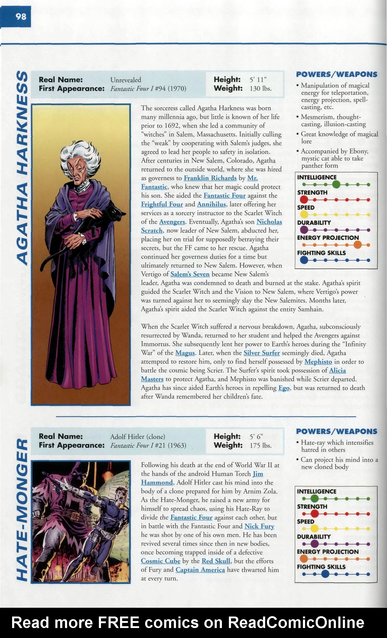 Read online Marvel Encyclopedia comic -  Issue # TPB 6 - 101