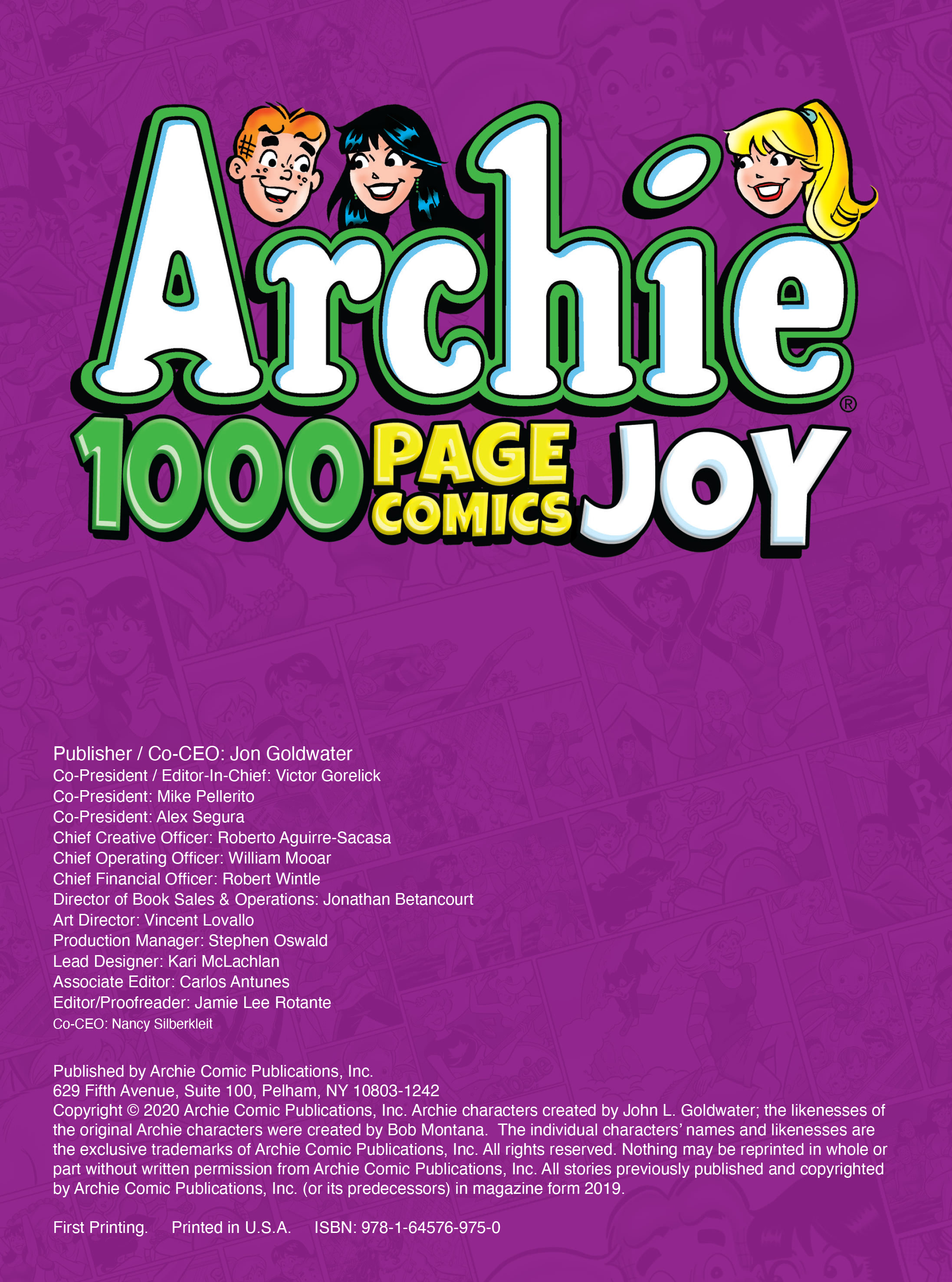 Read online Archie 1000 Page Comics Joy comic -  Issue # TPB (Part 1) - 2