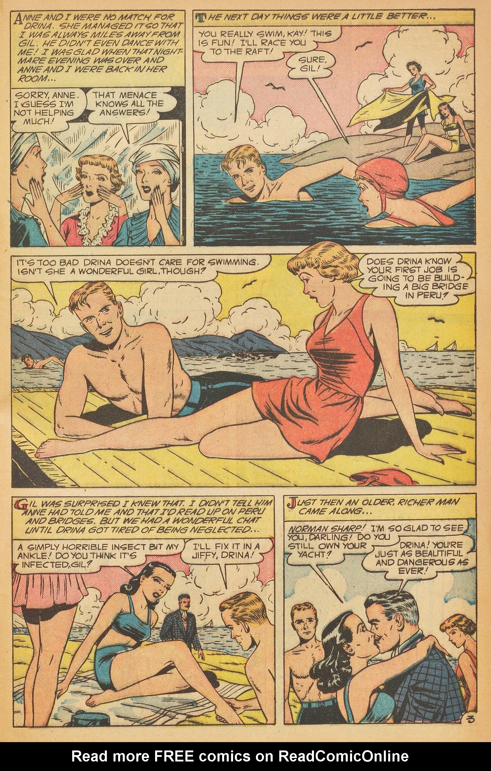 Read online Glamorous Romances comic -  Issue #45 - 45