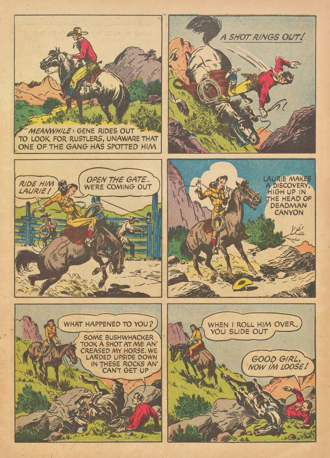 Gene Autry Comics issue 2 - Page 13